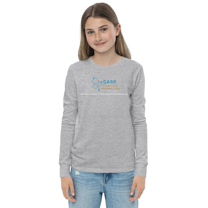 CASK Warriors Youth Long Sleeve Tee – Limited Edition Bella + Canvas product image (1)
