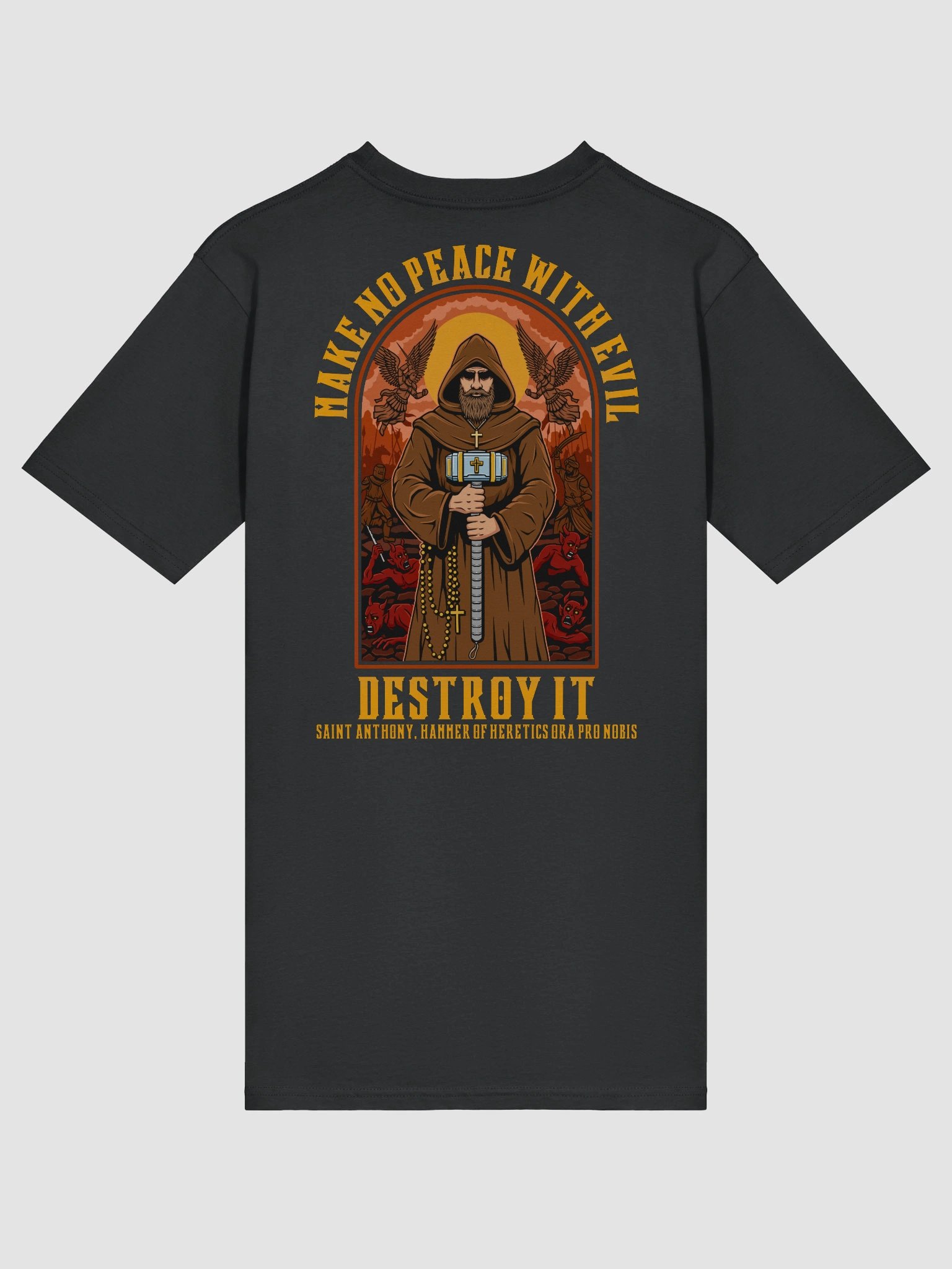 Saint Anthony Hammer of Heretics Heavy Tee product image (17)