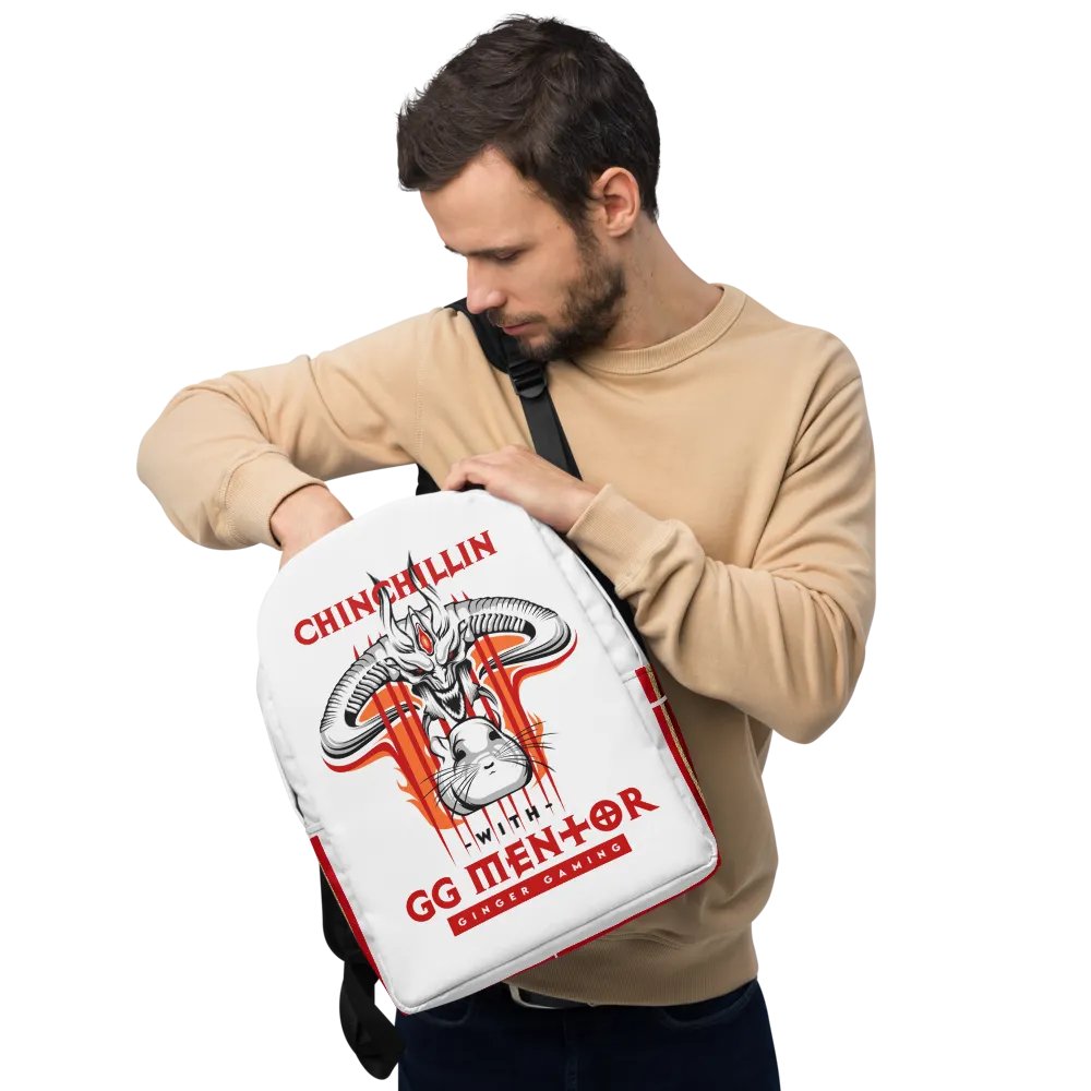 Chinchillin With GGMentor Backpack! product image (9)
