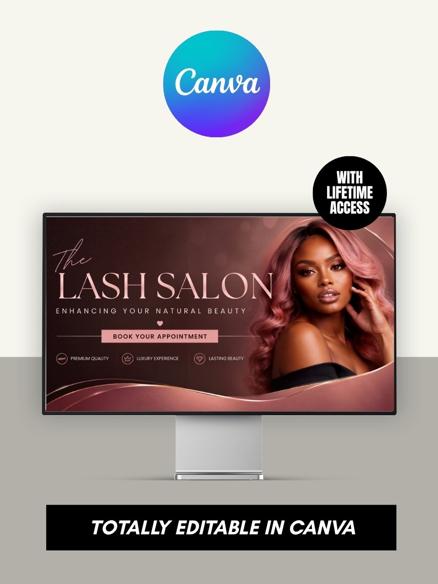 Lash Salon Acuity Scheduling Template product image (1)