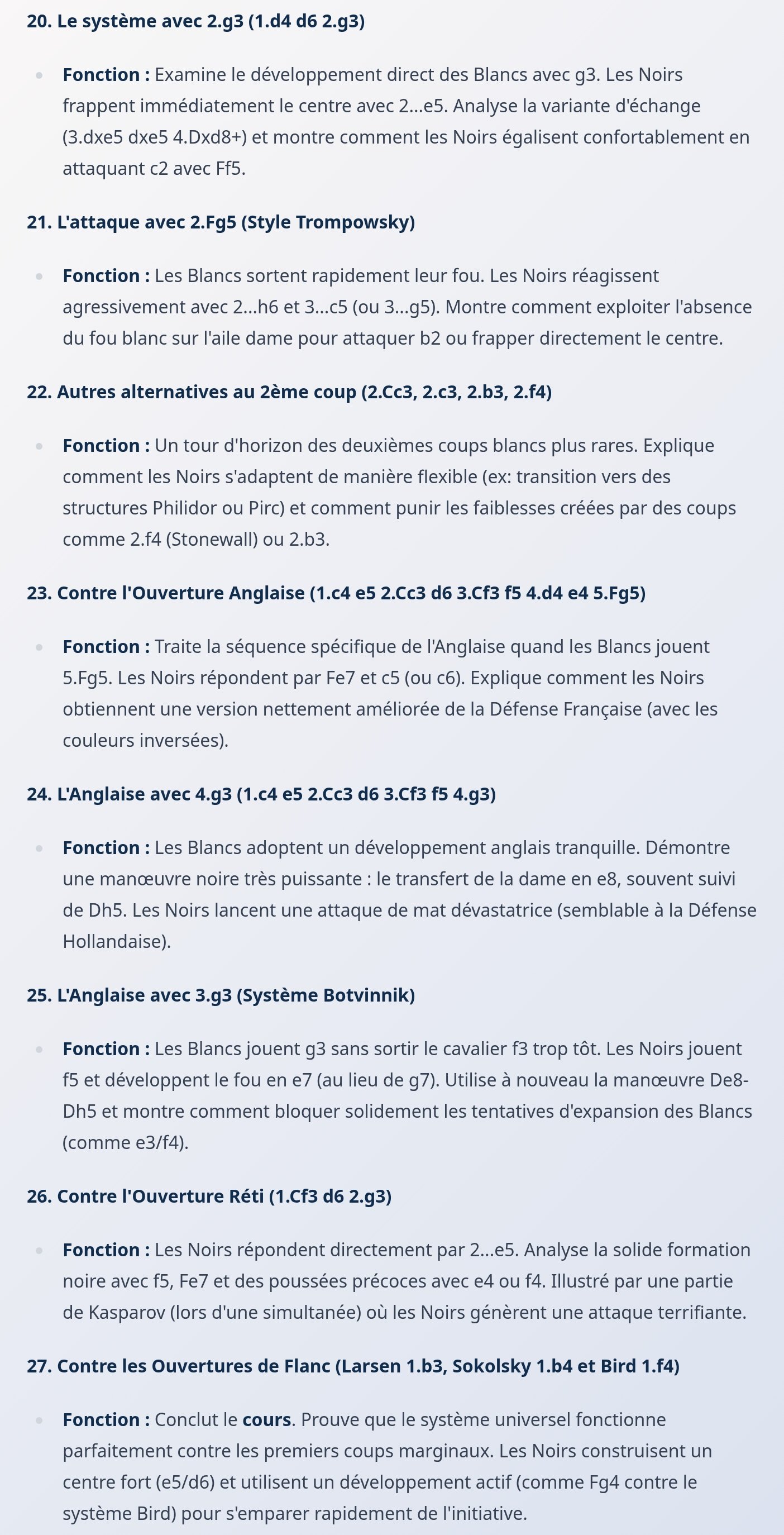 La Défense Universelle d6 : Maîtrisez l'Ouverture la Plus Flexible du Jeu product image (5)