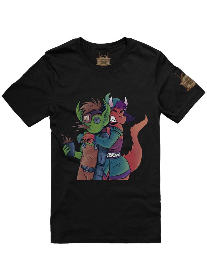 Rustic Gaming Guild Wooden Sign T-Shirt product image (1)