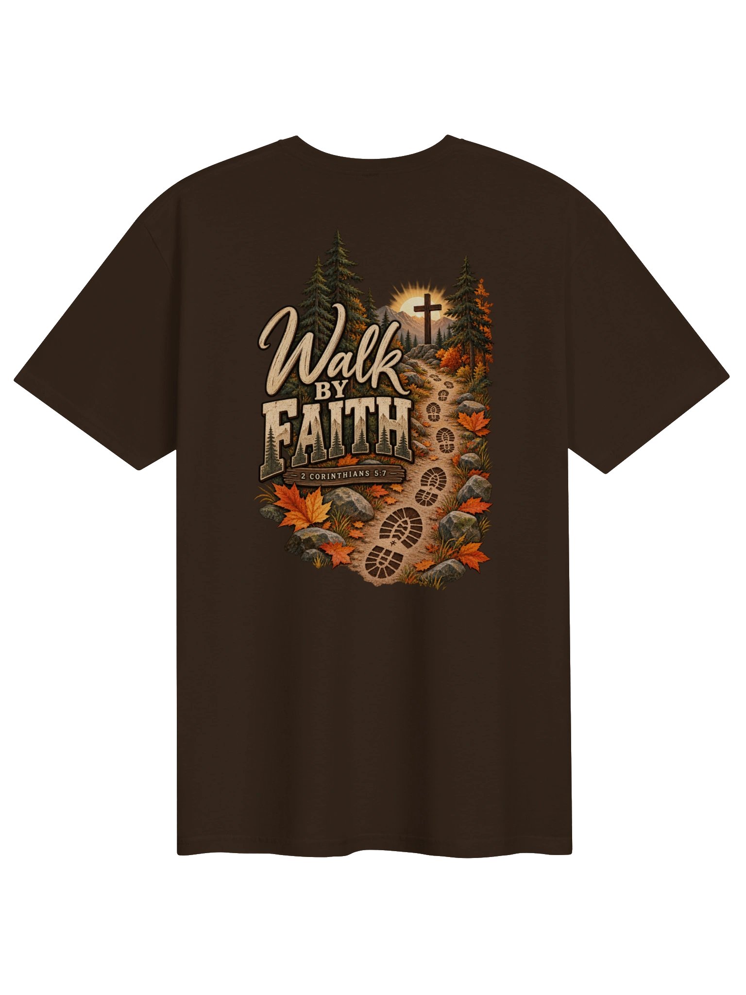 Walk by Faith Tee | 2 Corinthians 5:7 product image (11)