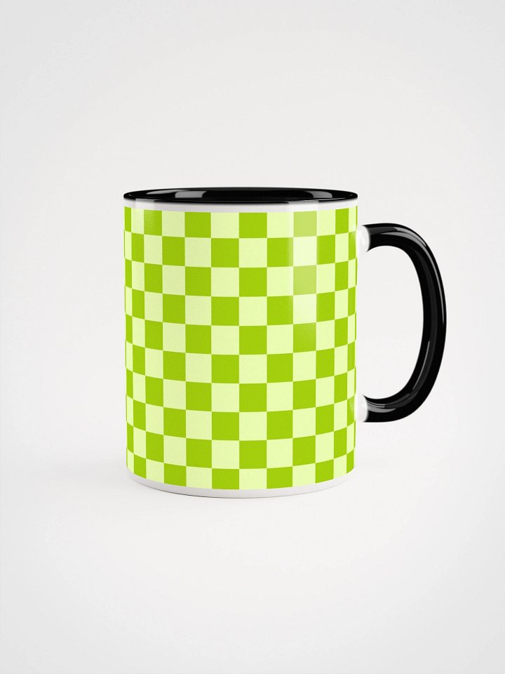 Checkered Mug in Green product image (5)