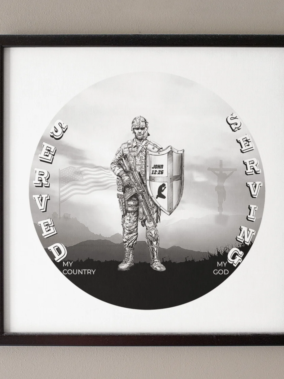 16x 16 Wall art Served/Serving product image (2)