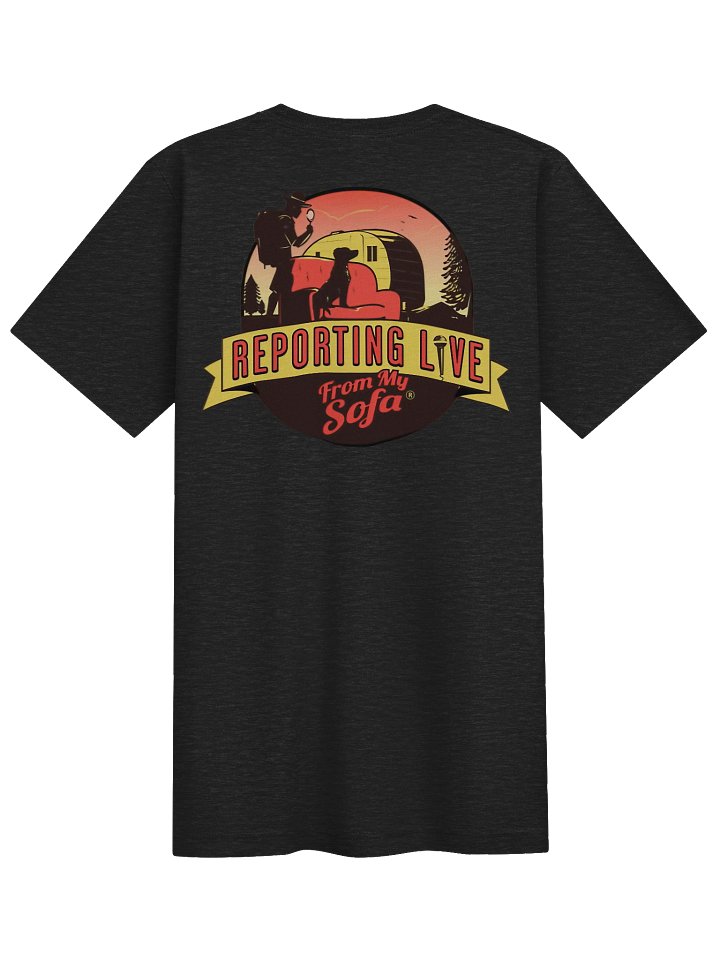 Loyal Cringe Binge Sofa Enthusiast Tee product image (2)