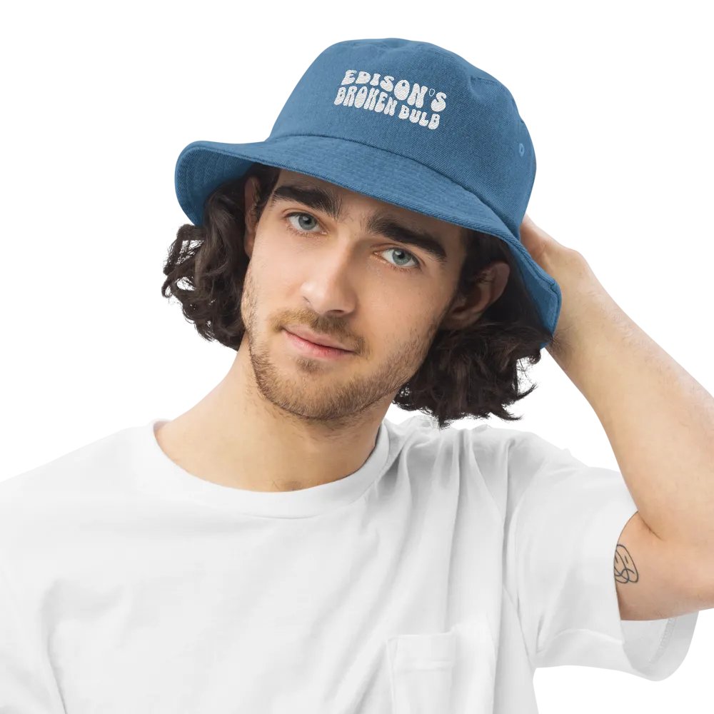Edison's broken bulb - Colored (Denim Bucket Hat) product image (6)