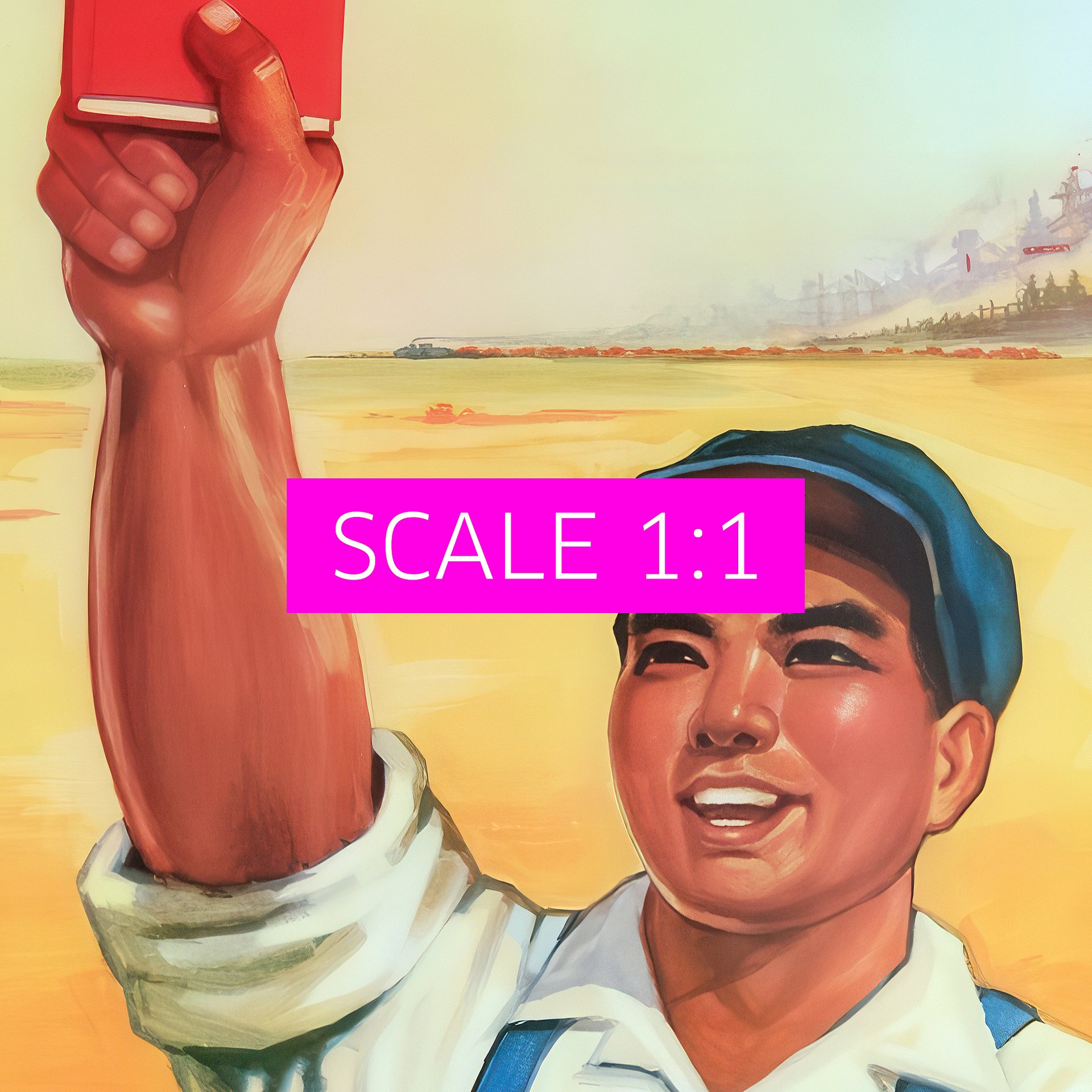 Support Agriculture, Chinese propaganda poster, 1960s — Mao Zedong poster product image (4)