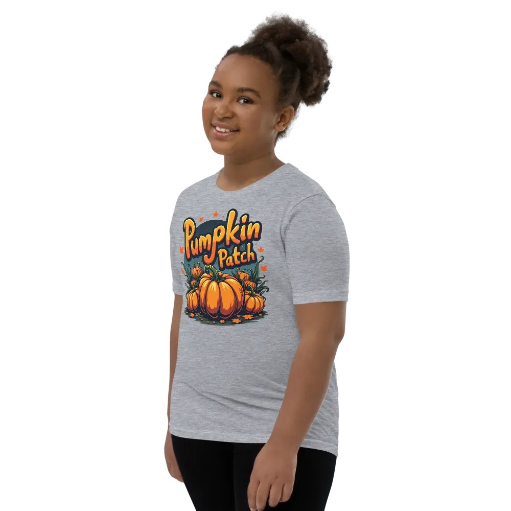 Pumpkin Patch Party Youth T-shirt product image (26)