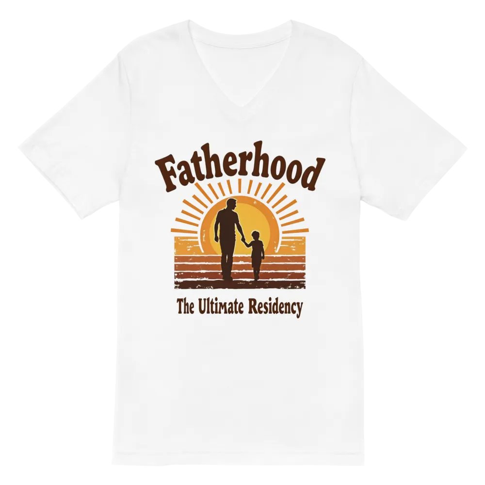 Fatherhood Residency V-Neck Tee product image (2)