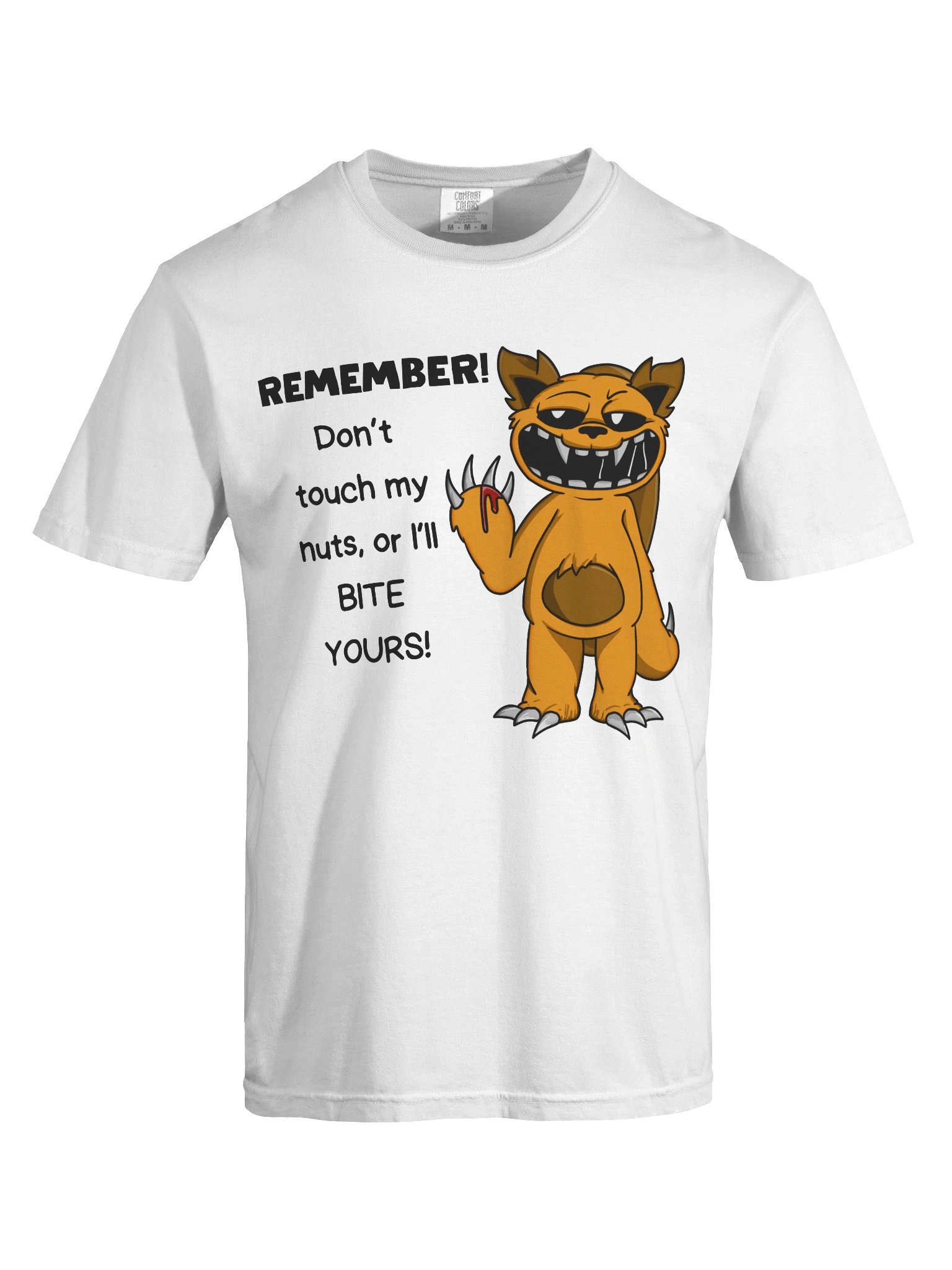 Nolly Nutcase Warning Tee product image (7)