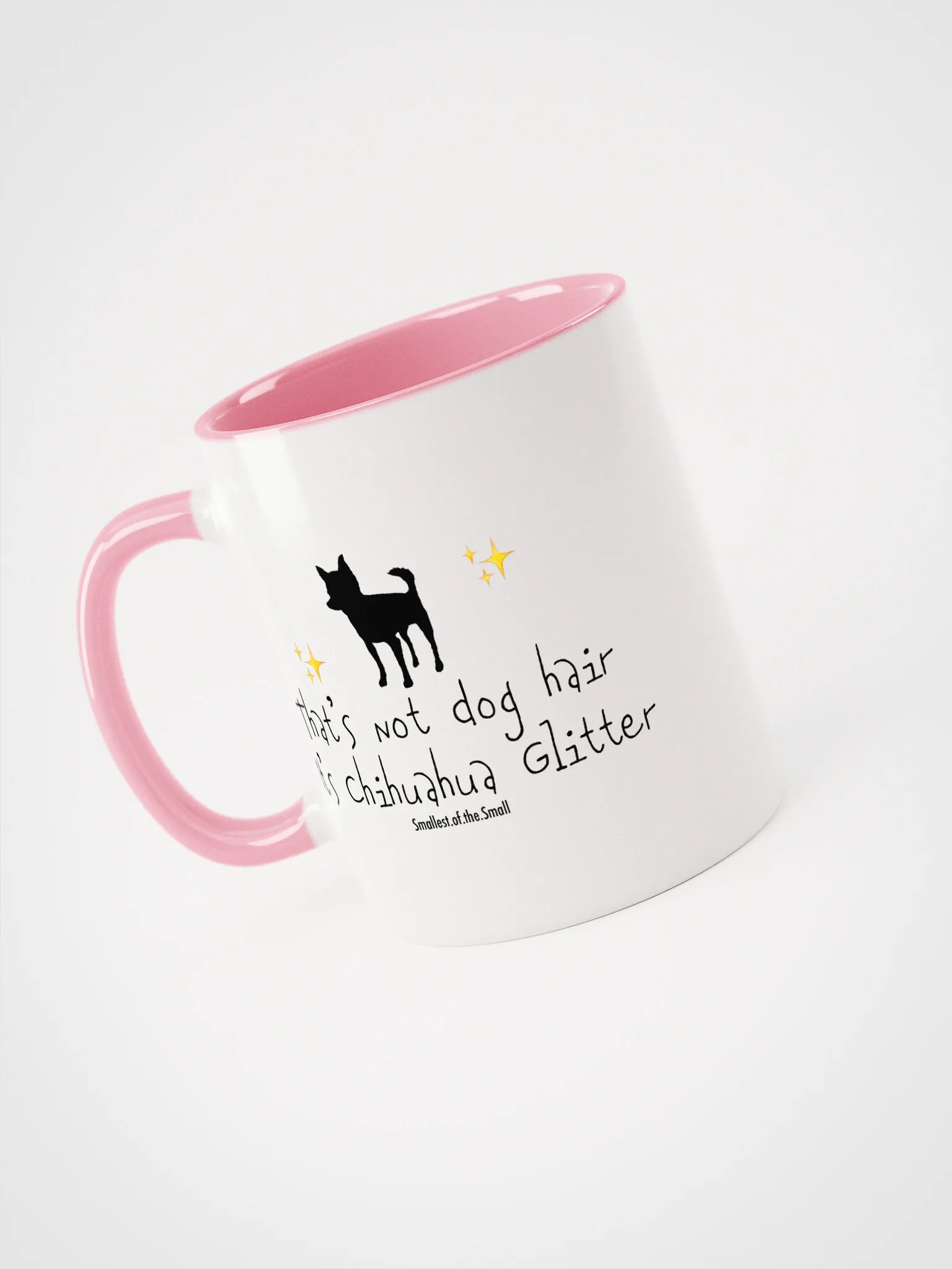 Chihuahua Glitter Ceramic Mug product image (3)