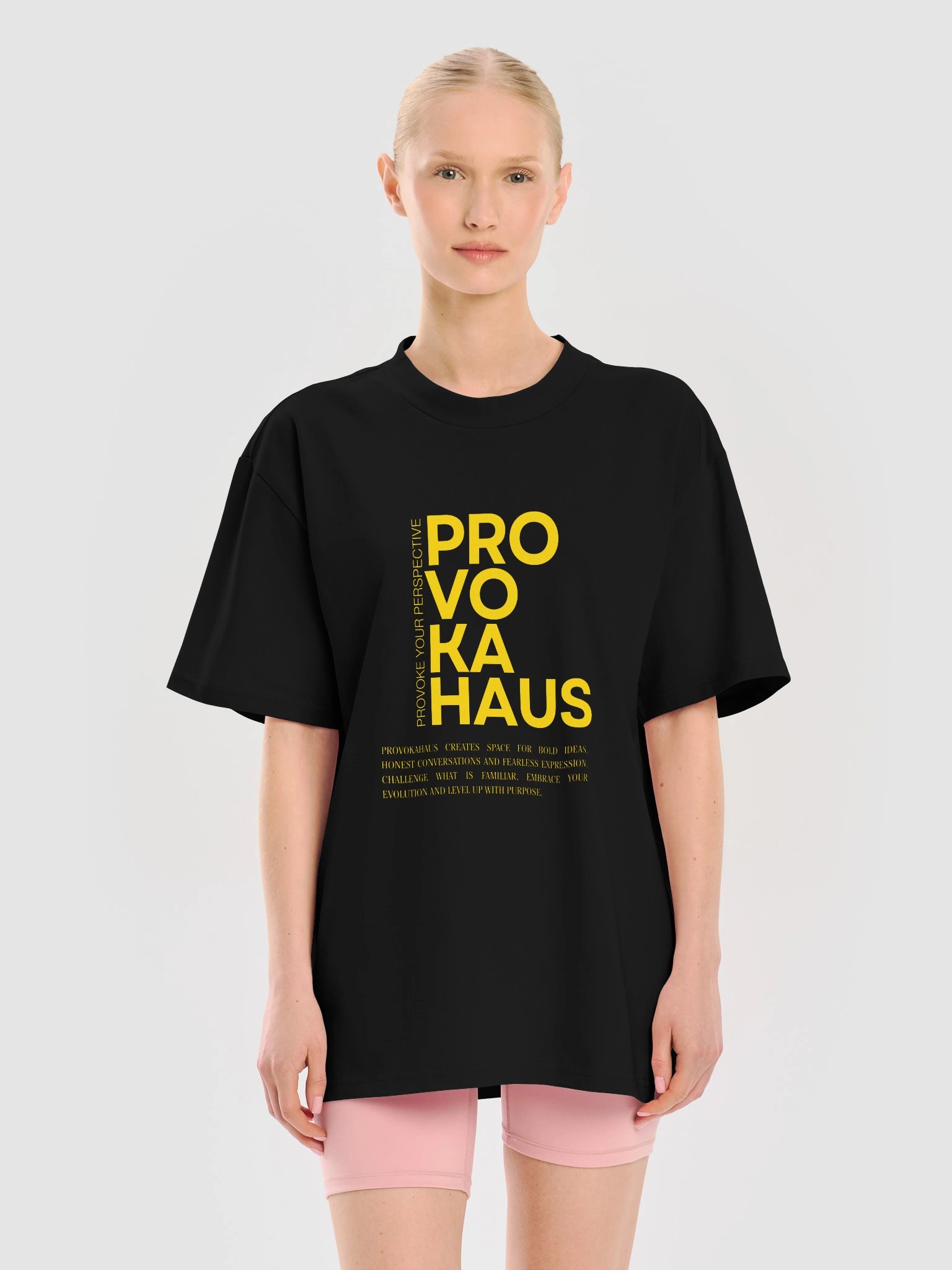 ProvokaHaus Perspective Heavy Tee – Black product image (25)