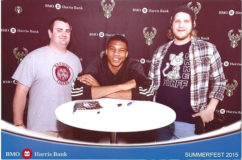 A little way back Wednesday post… the one time I did get to meet @giannis_an34 way back at Summerfest 2015. He was only two y...