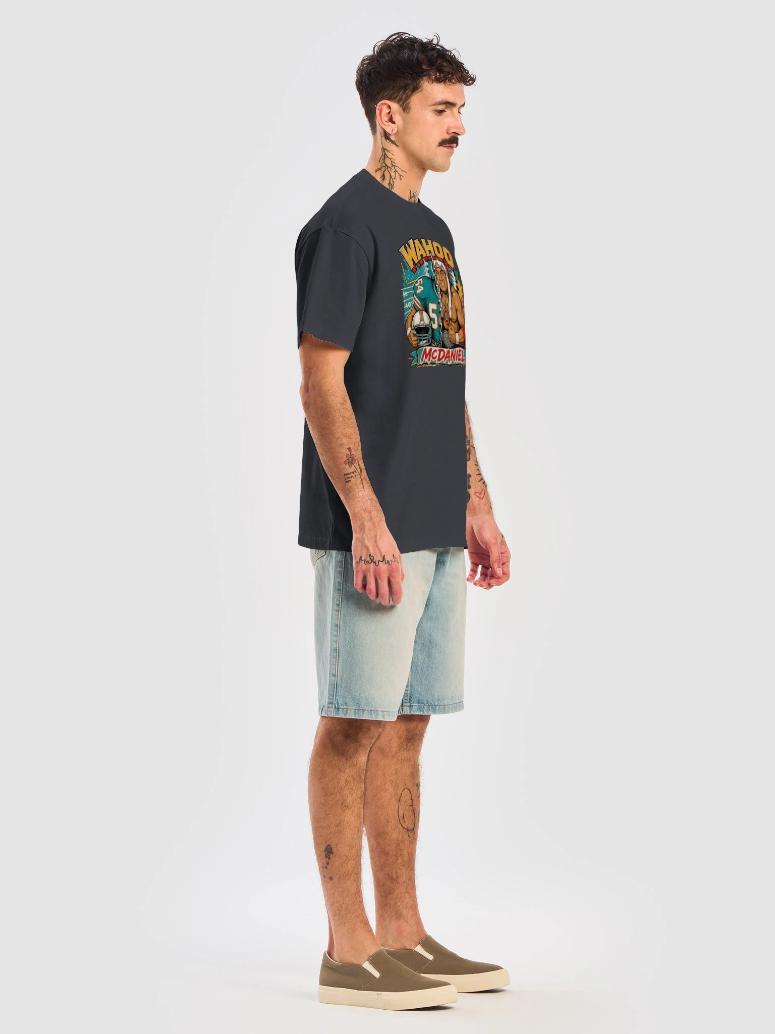 Wahoo McDaniel RETRO STREETWEAR TEE product image (7)