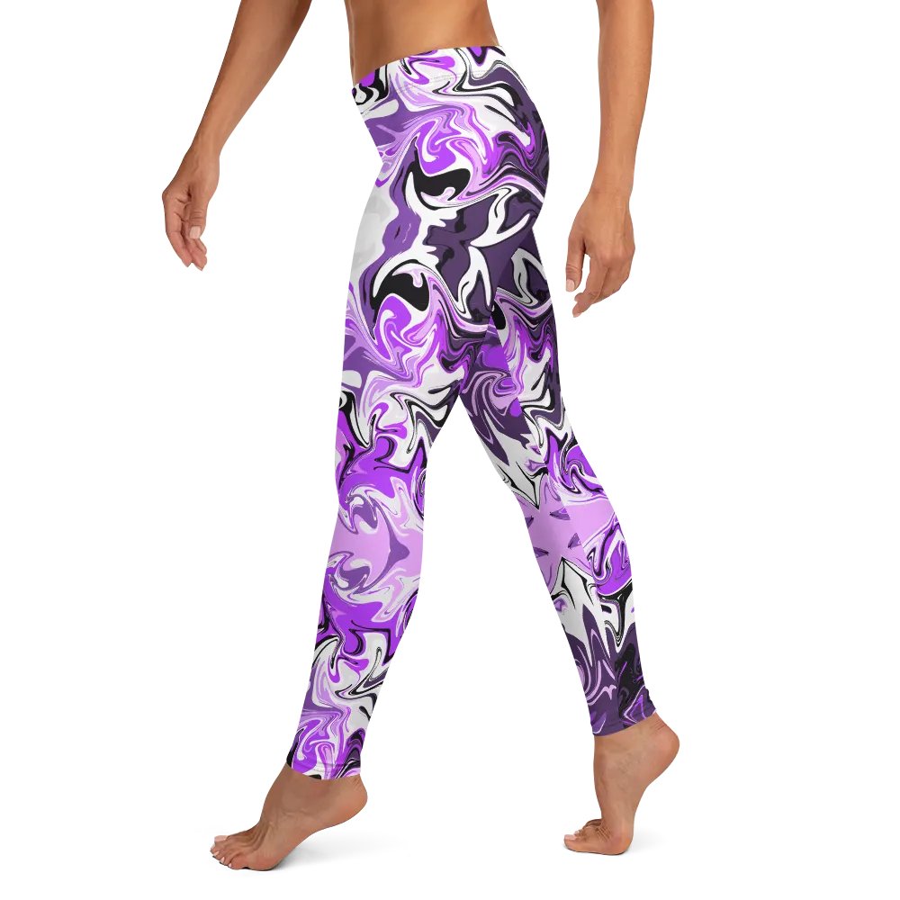 Purple Swirl Leggings product image (11)
