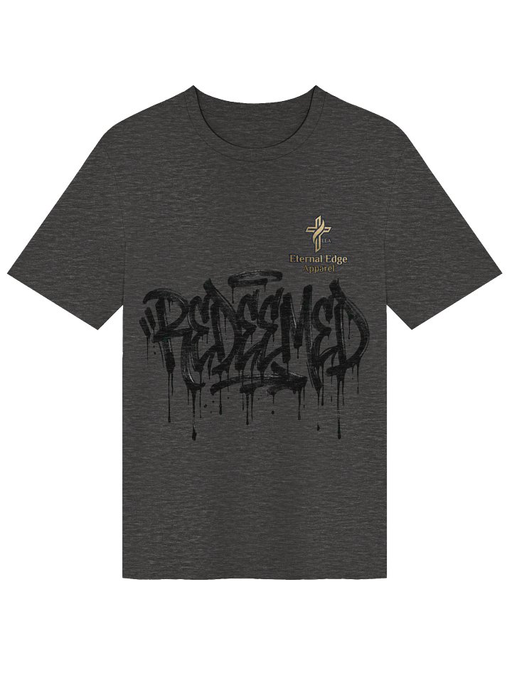 'REDEEMED' Authentic Graphic Prmium quality Ink and shirt with our logo as always, over the left chest pocke product image (9)