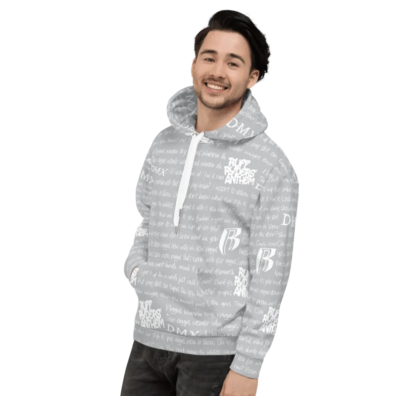 Ruff Ryders' Anthem - DMX - SILVER - Unisex Hoodie product image (6)