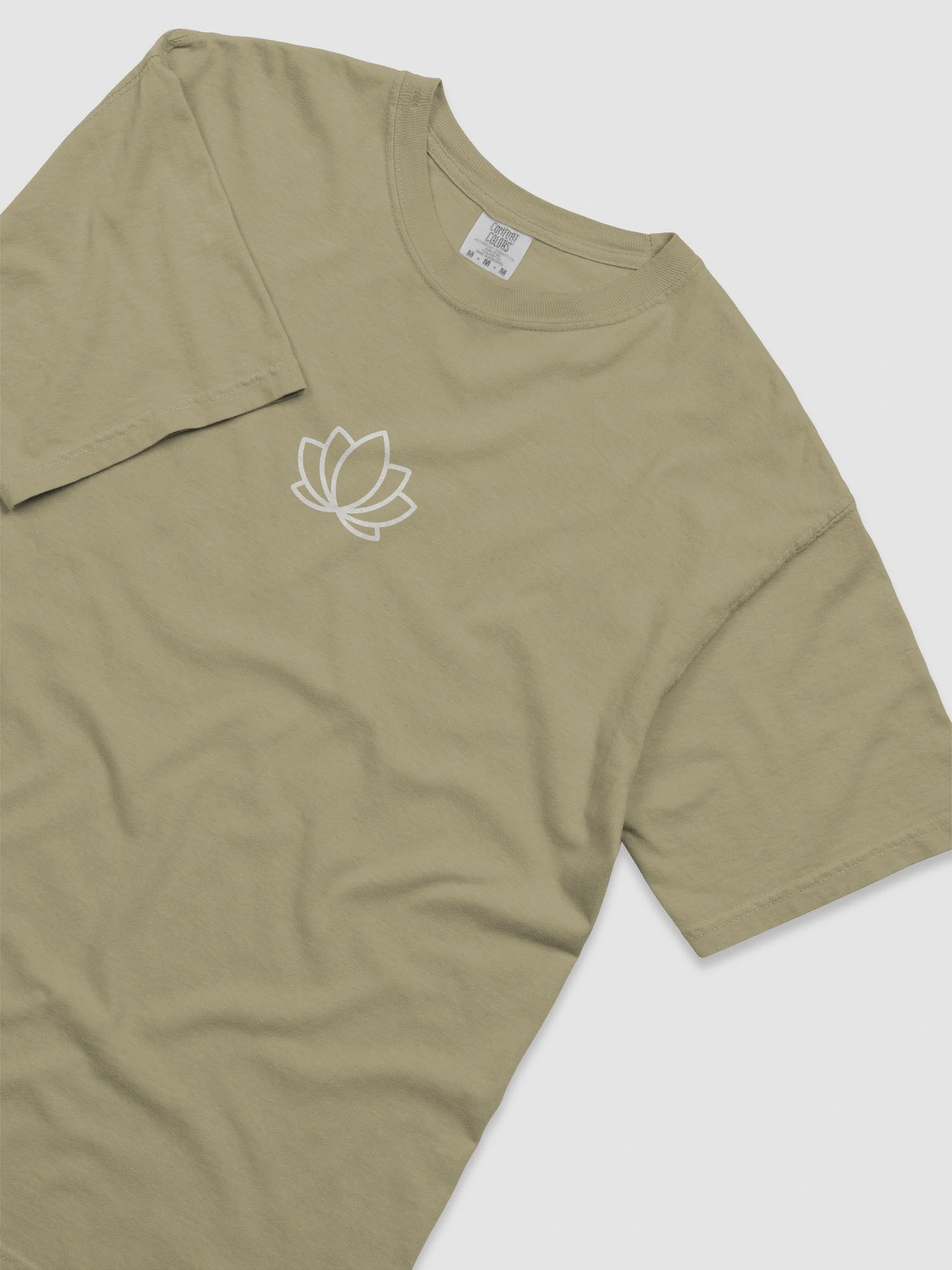 Lotus T-Shirt - Khaki product image (5)
