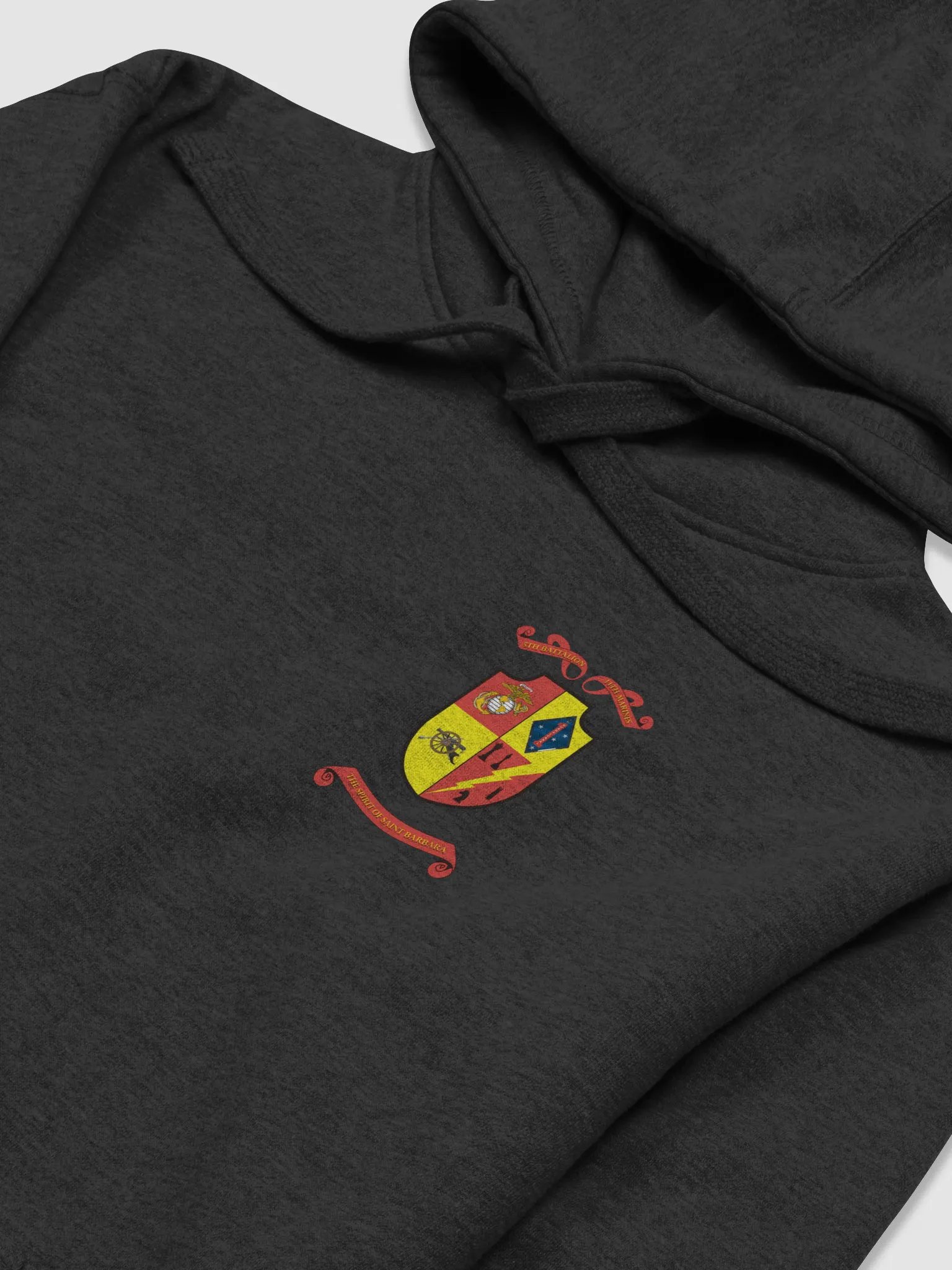 5th Battalion 11th Marines Dark Hooded Sweatshirt product image (3)