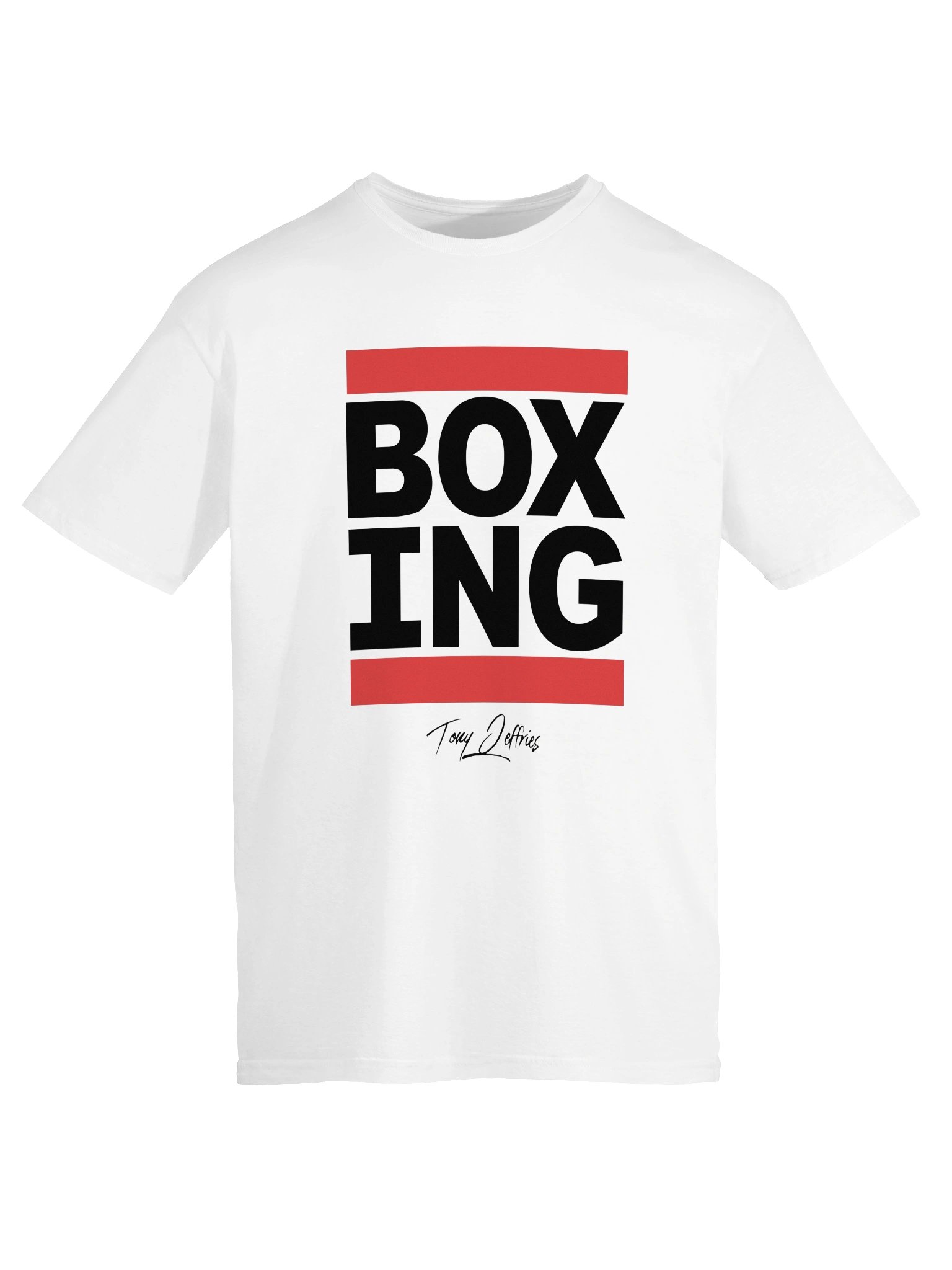 BOXING Logo T-Shirt – White product image (5)