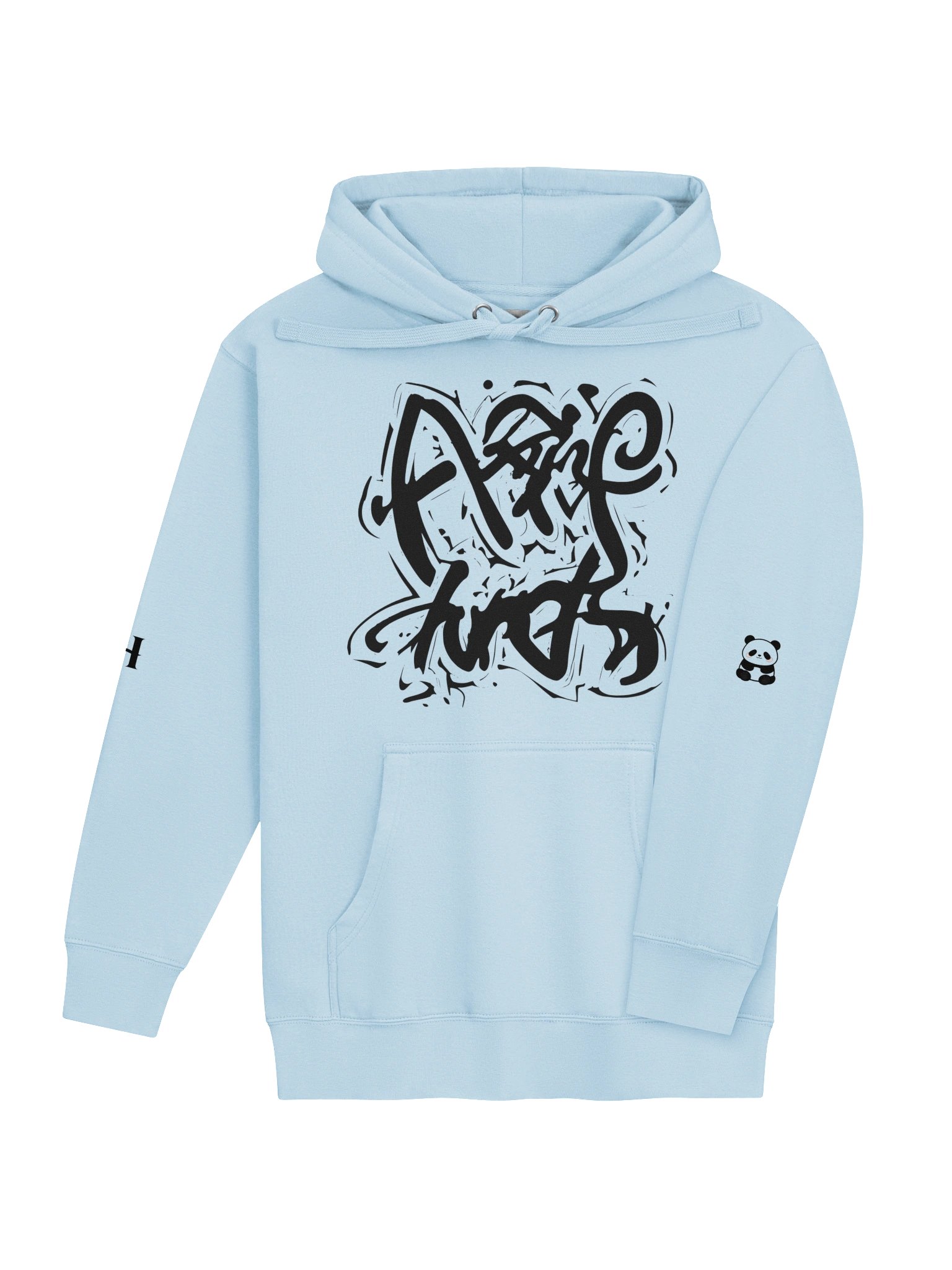 Ape Vibes Graphic Hoodie – Premium Streetwear Pullover (Appy Blue) product image (4)