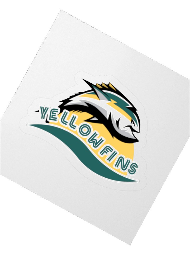 Honolulu Yellowfins Sticker product image (5)