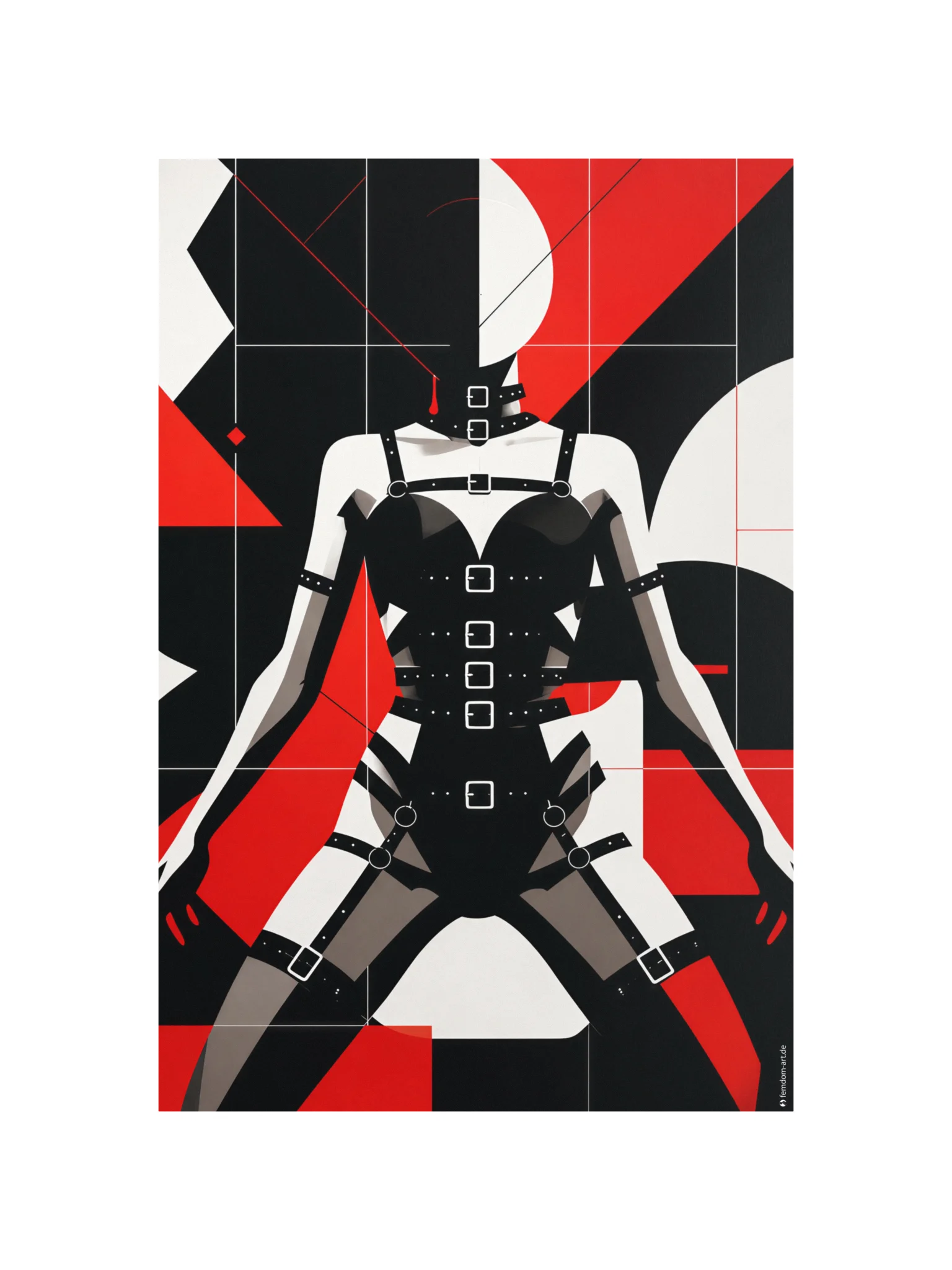 Geometrie der Dominanz – Bauhaus trifft Fetischkunst product image (5)