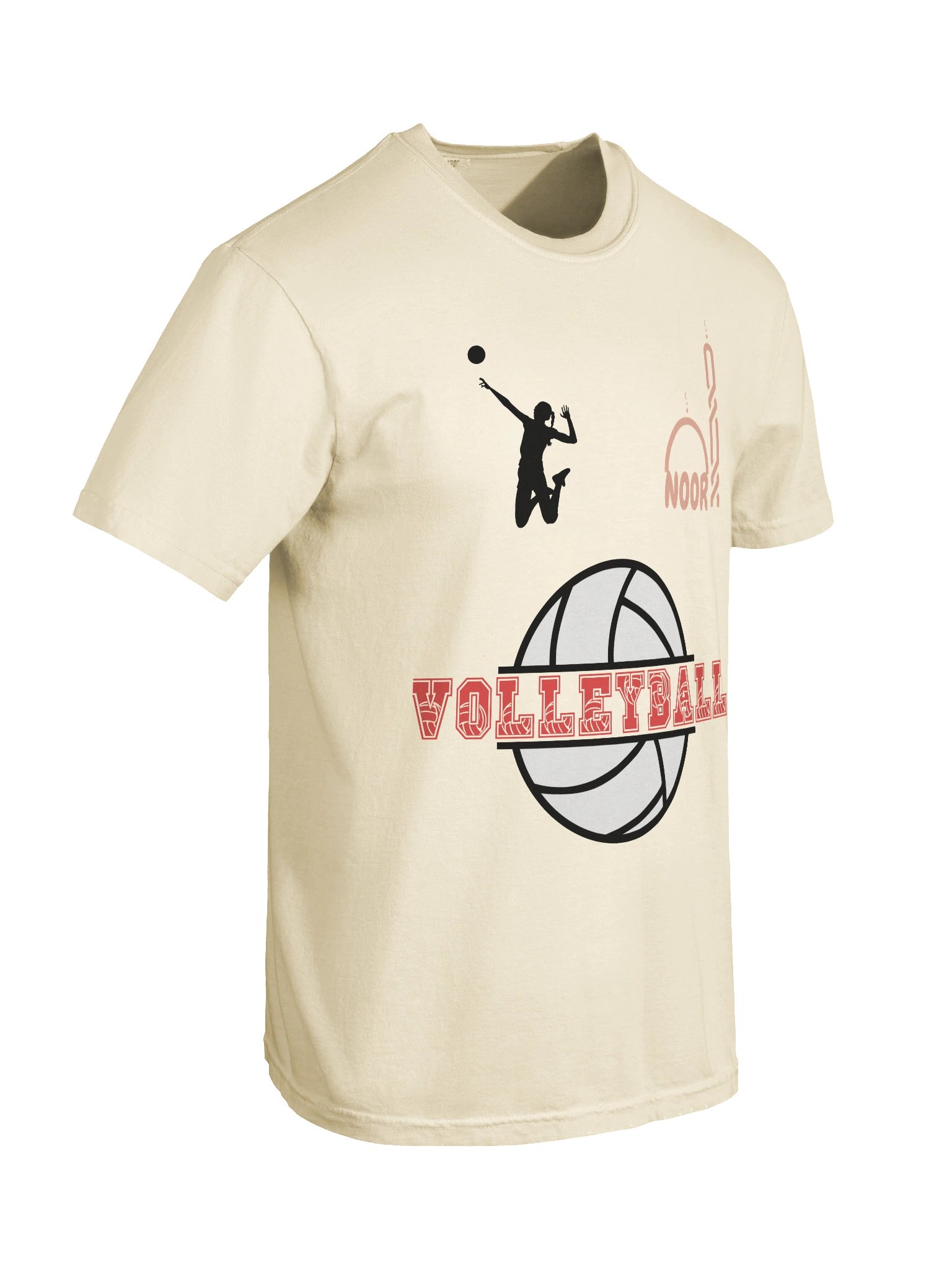 Noor Varsity Volleyball Heavyweight Tee product image (8)