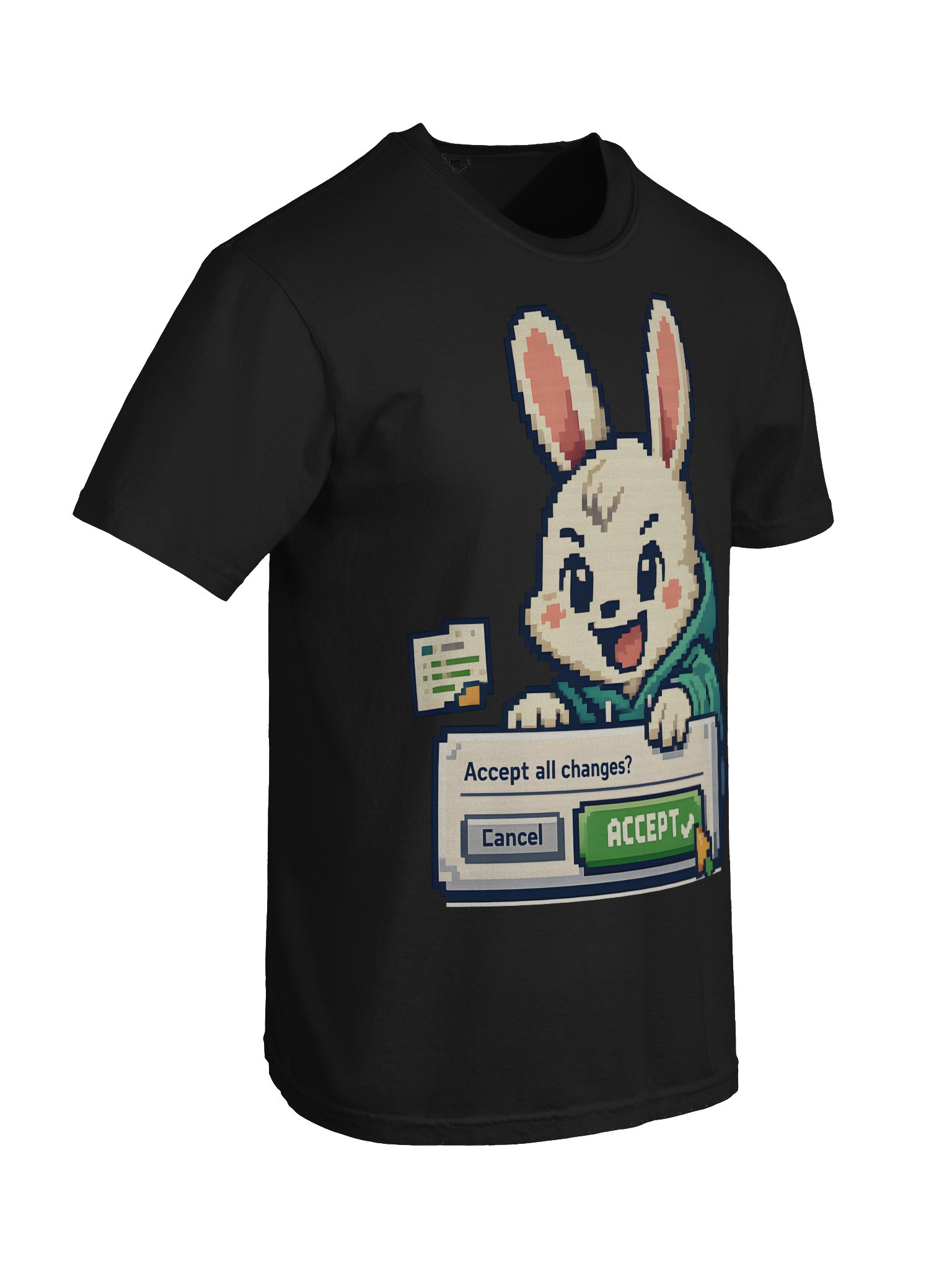 Accept All Rabbit T-Shirt product image (8)