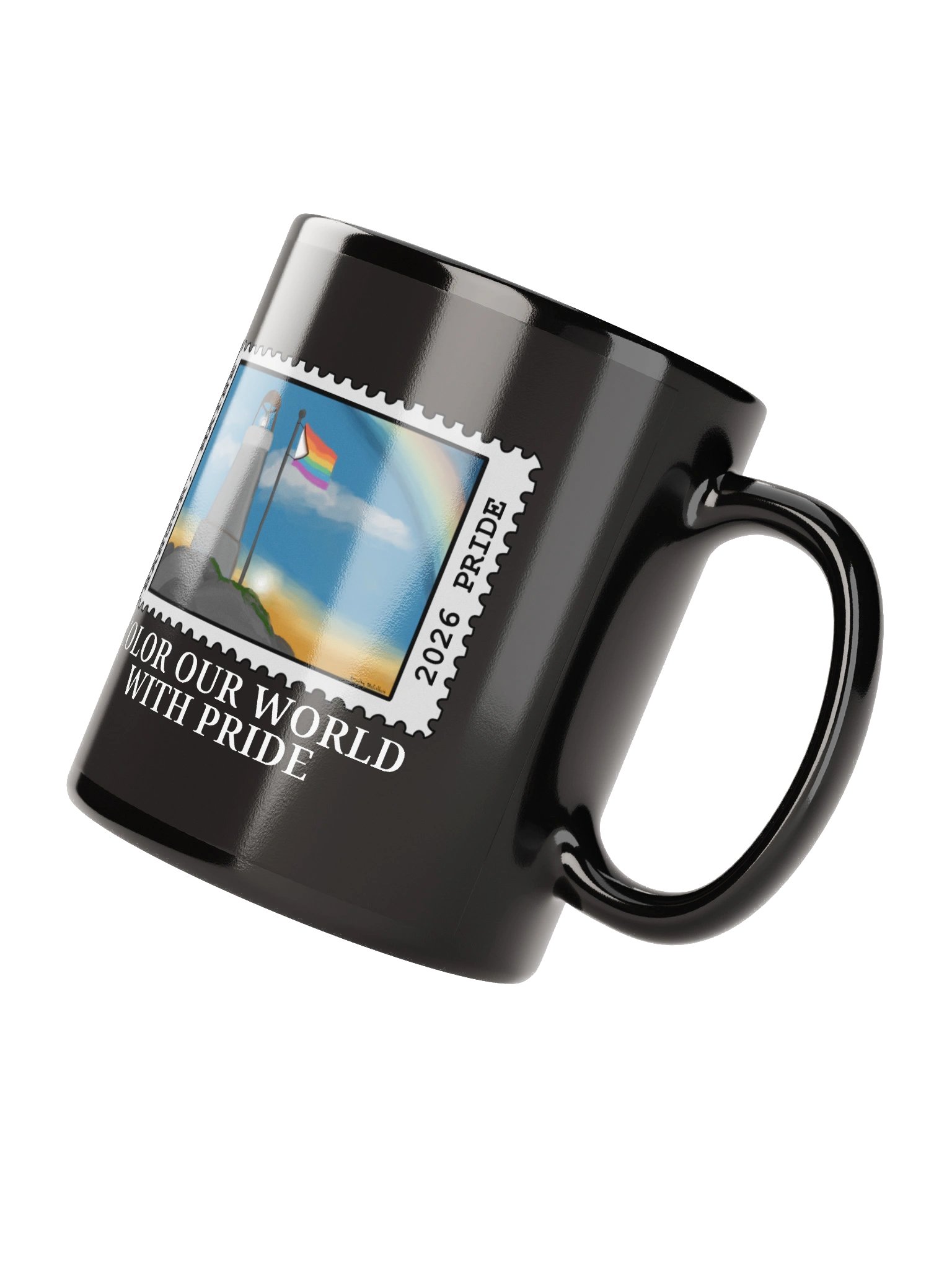2026 Lighthouse Black Mug product image (4)