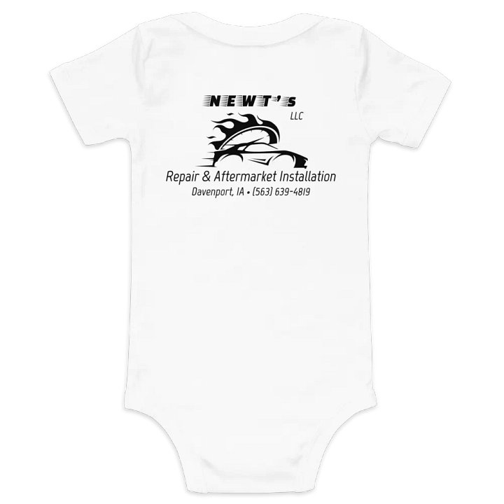 BM0 Baby onesie - White product image (1)