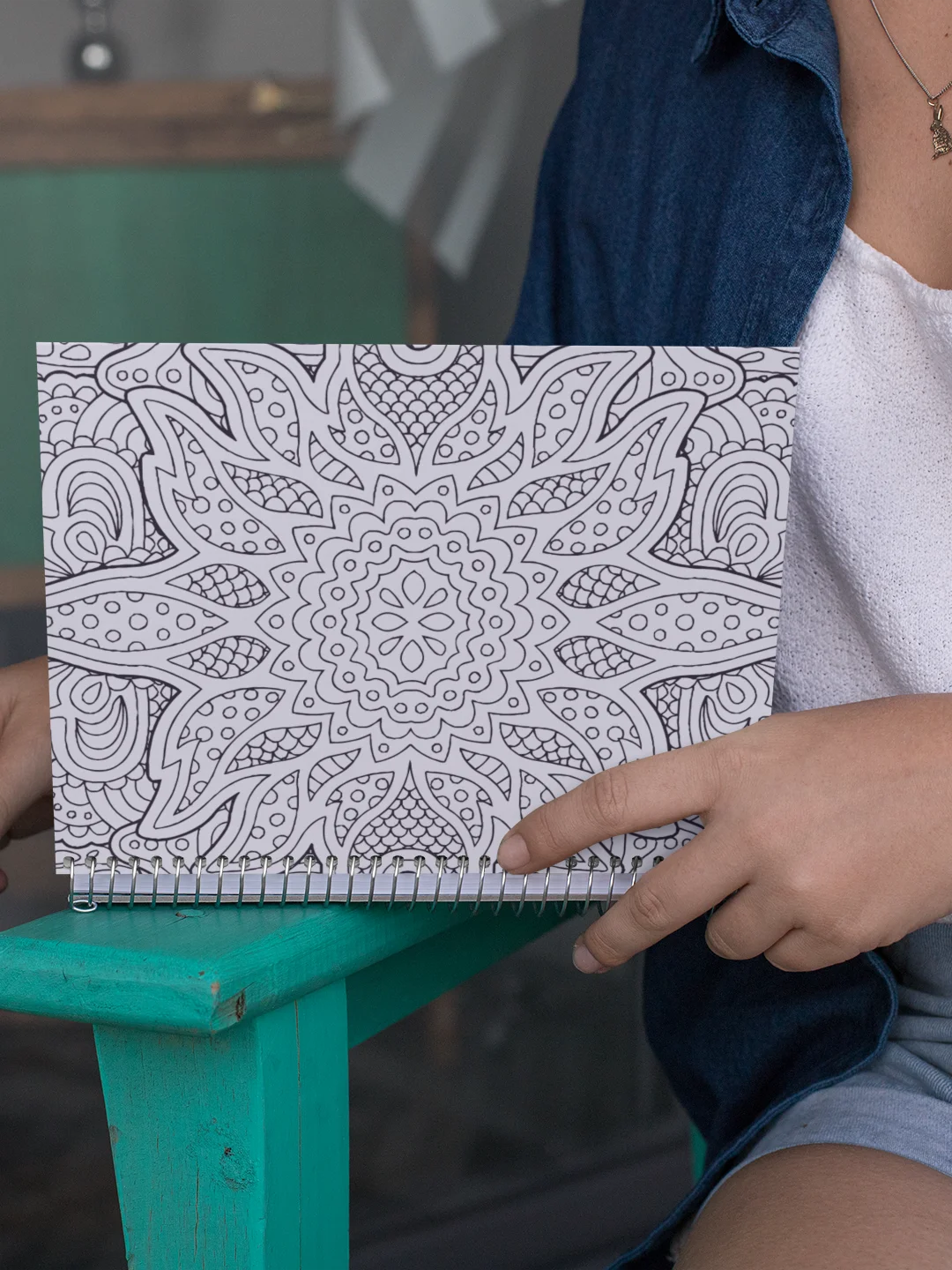 Mega Mandala Printable Coloring Book product image (7)