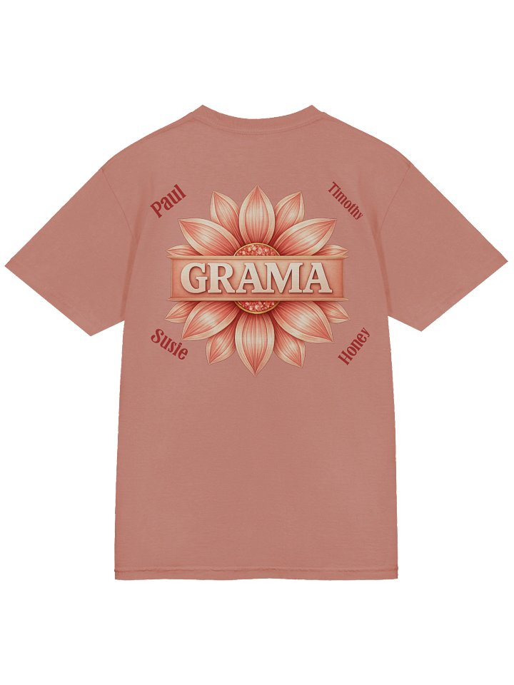 Personalized Glorious GRAMA Floral Emblem Shirt product image (1)