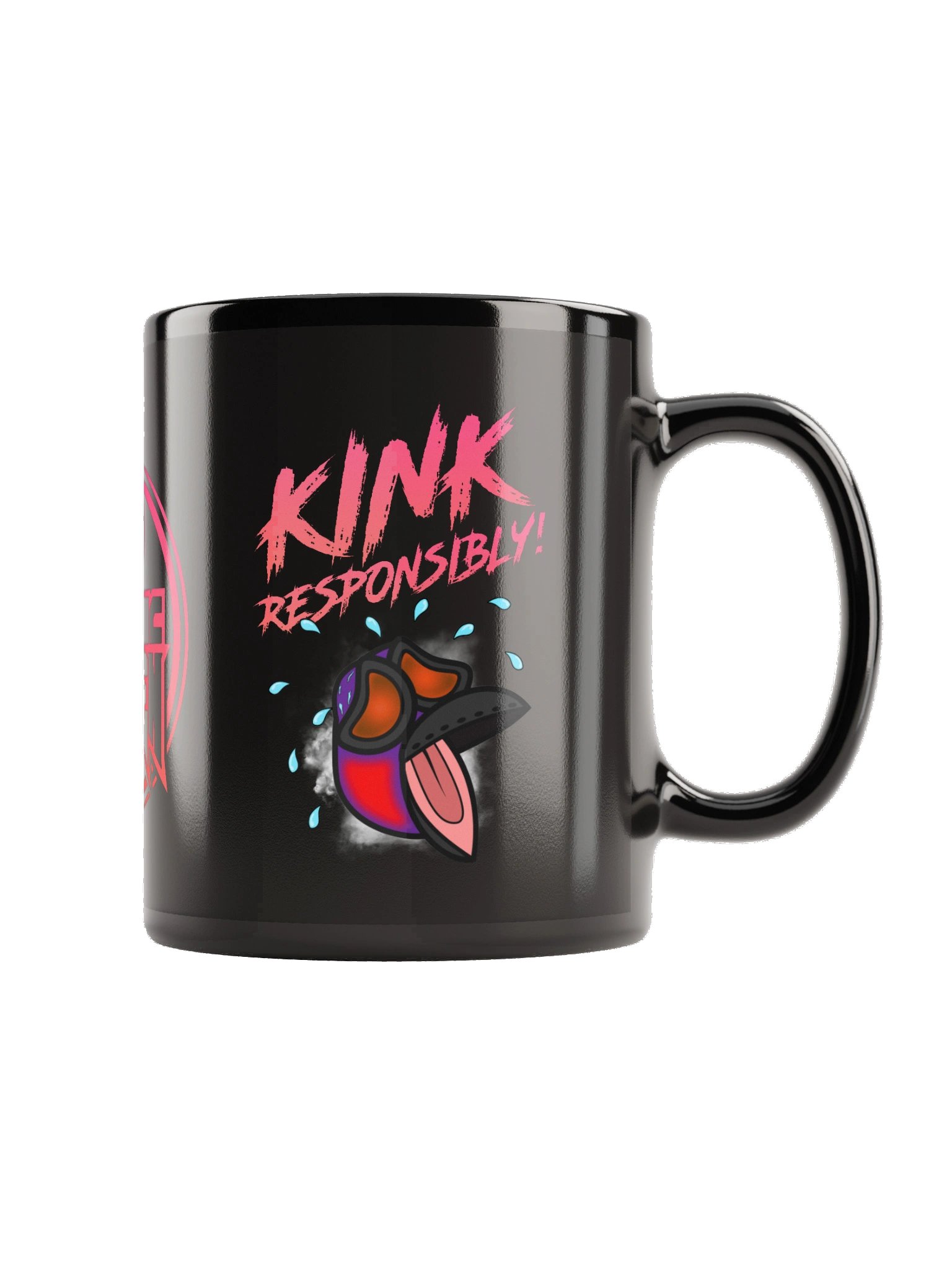 Kink Responsibly Black Mug product image (3)