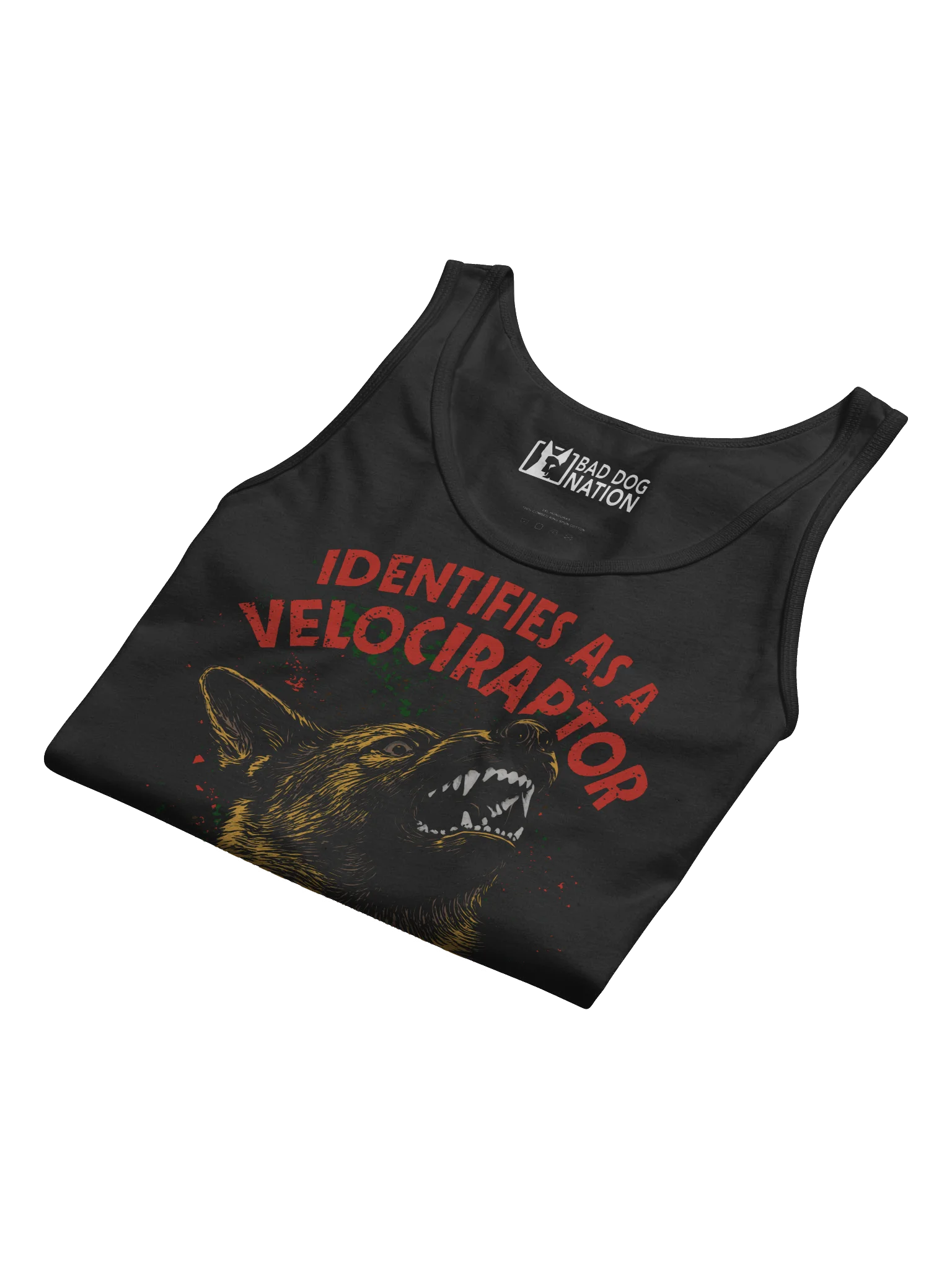 Identifies as a velociraptor - Premium Unisex Tank Top product image (2)