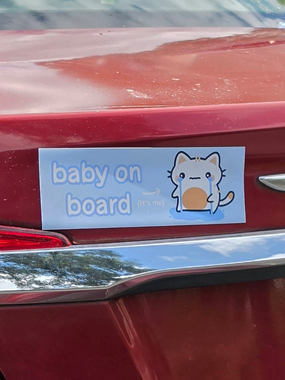 Baby on Board Bumper Magnet product image (2)