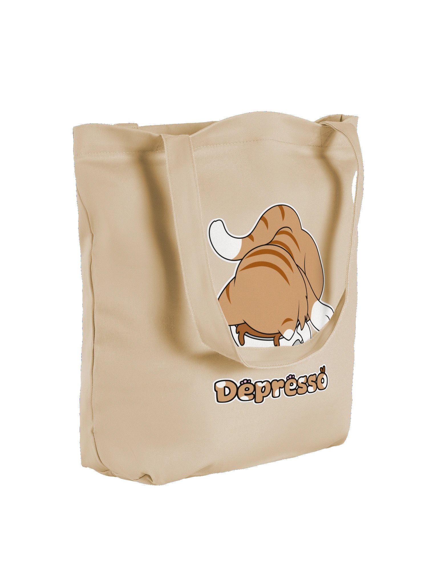 Depresso Cat Tote Bag product image (4)