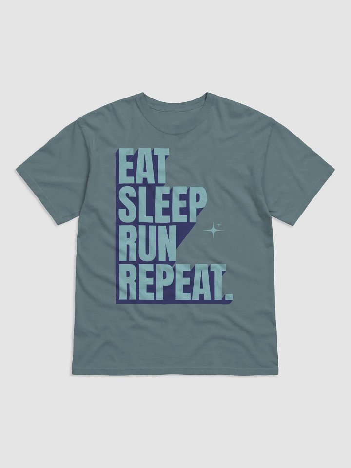 EAT SLEEP RUN REPEAT Tee product image (2)