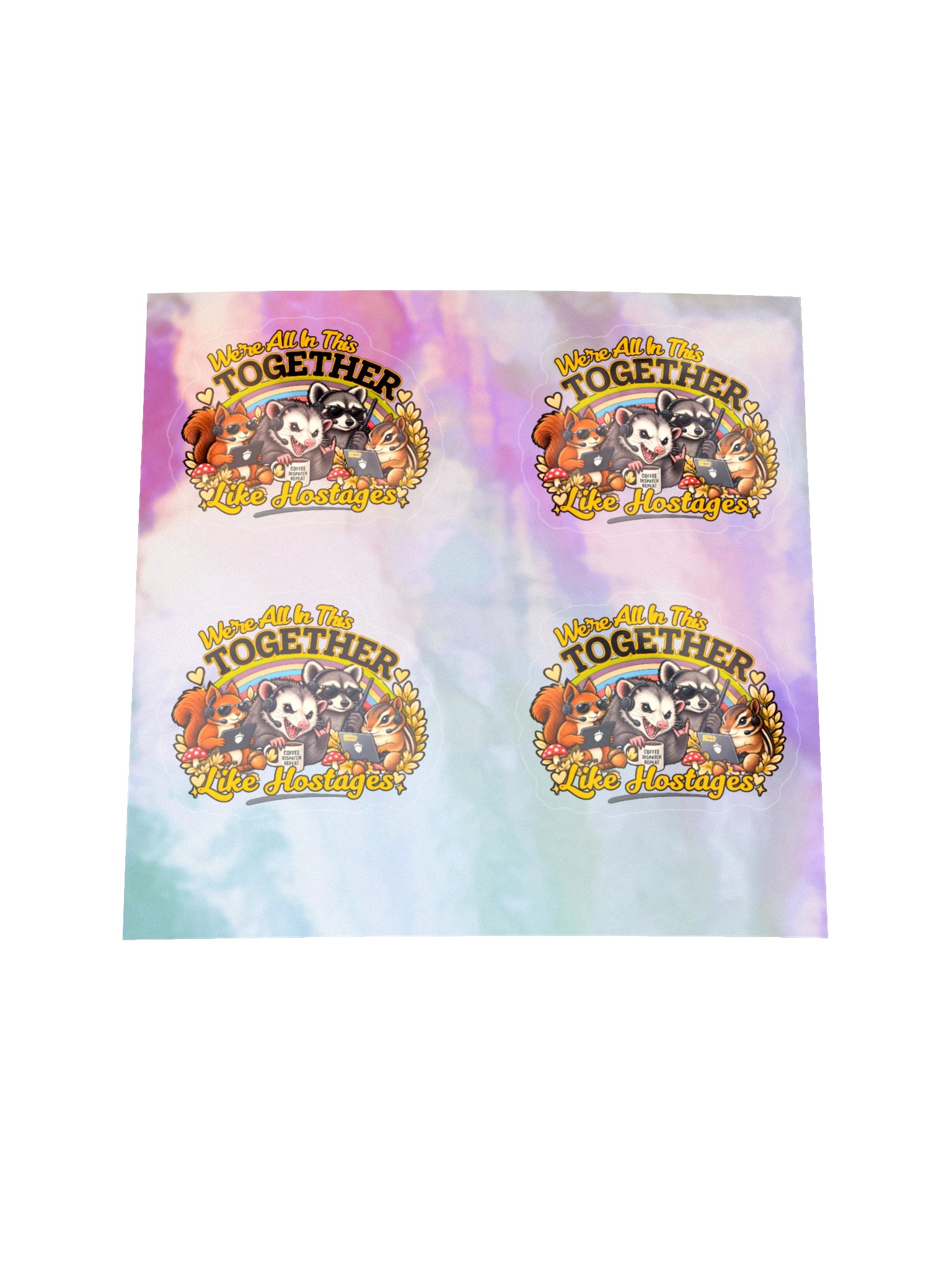 In This Together - Holographic Sticker Sheet product image (1)