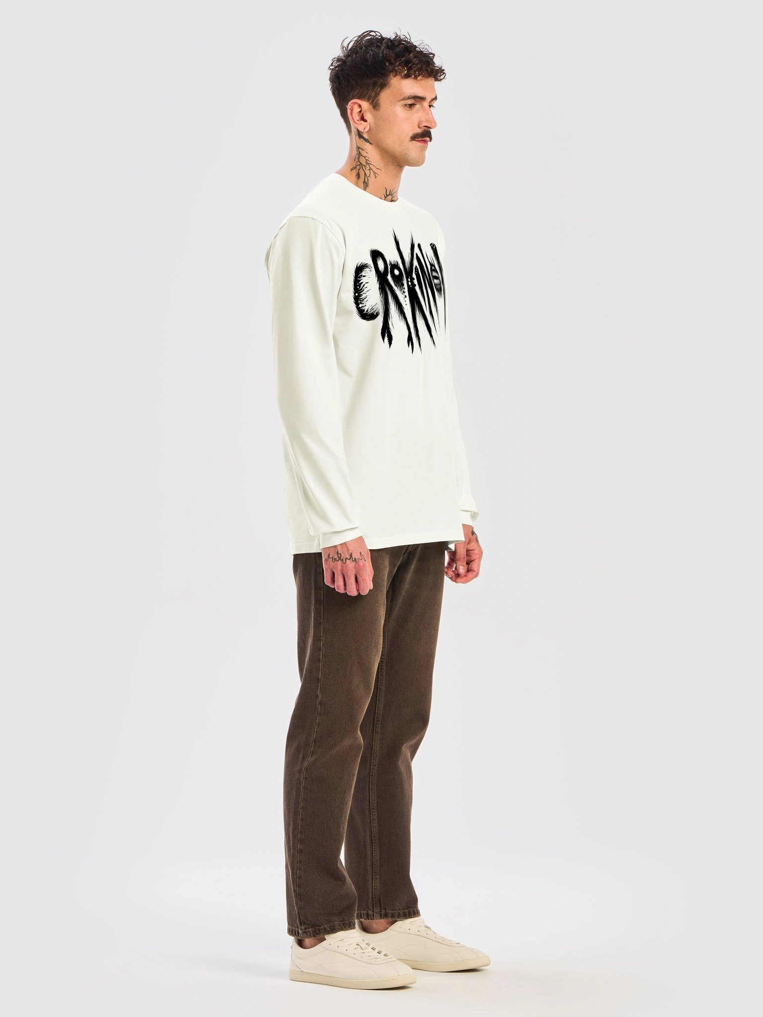 Crokinole Monster Long Sleeve Tee product image (4)