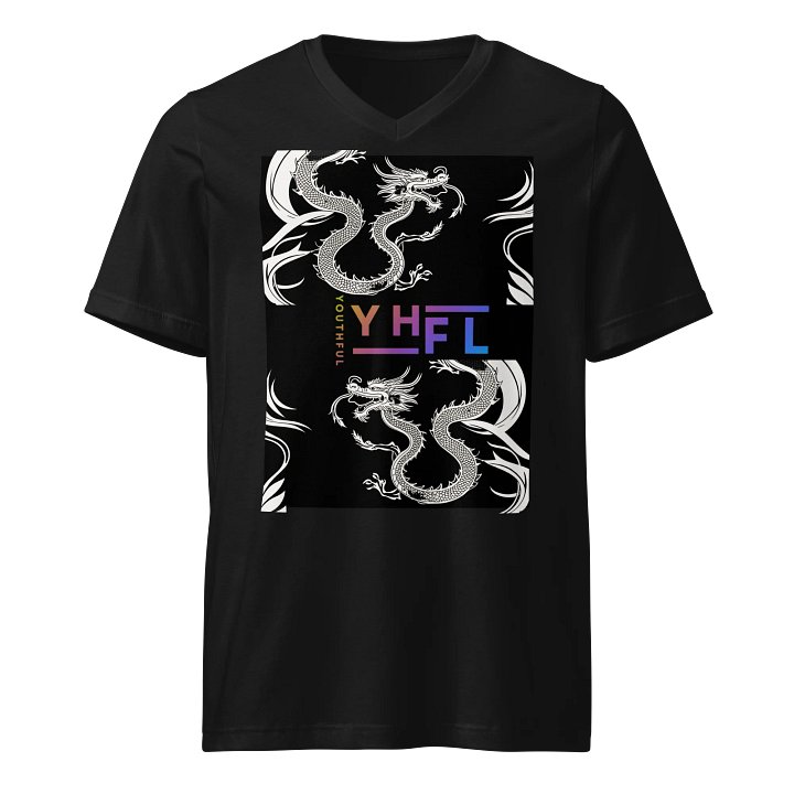 DRAGON YOUTHFUL V-NECK TEE product image (1)