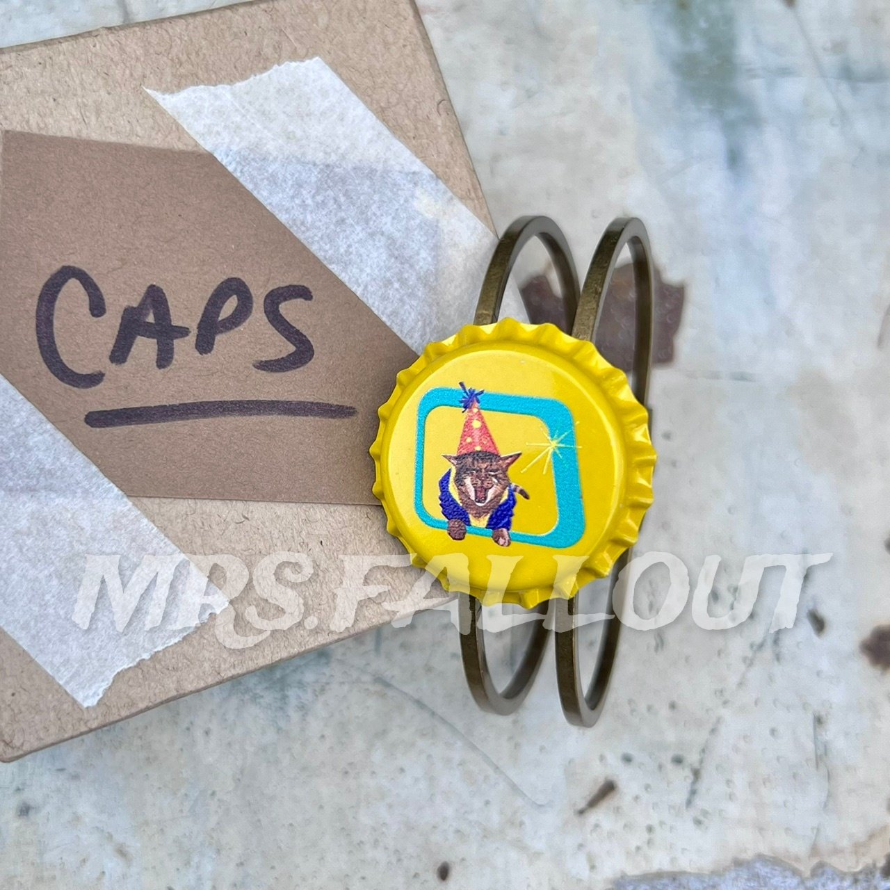 Cap Bracelet (Antique Brass Finish) product image (6)