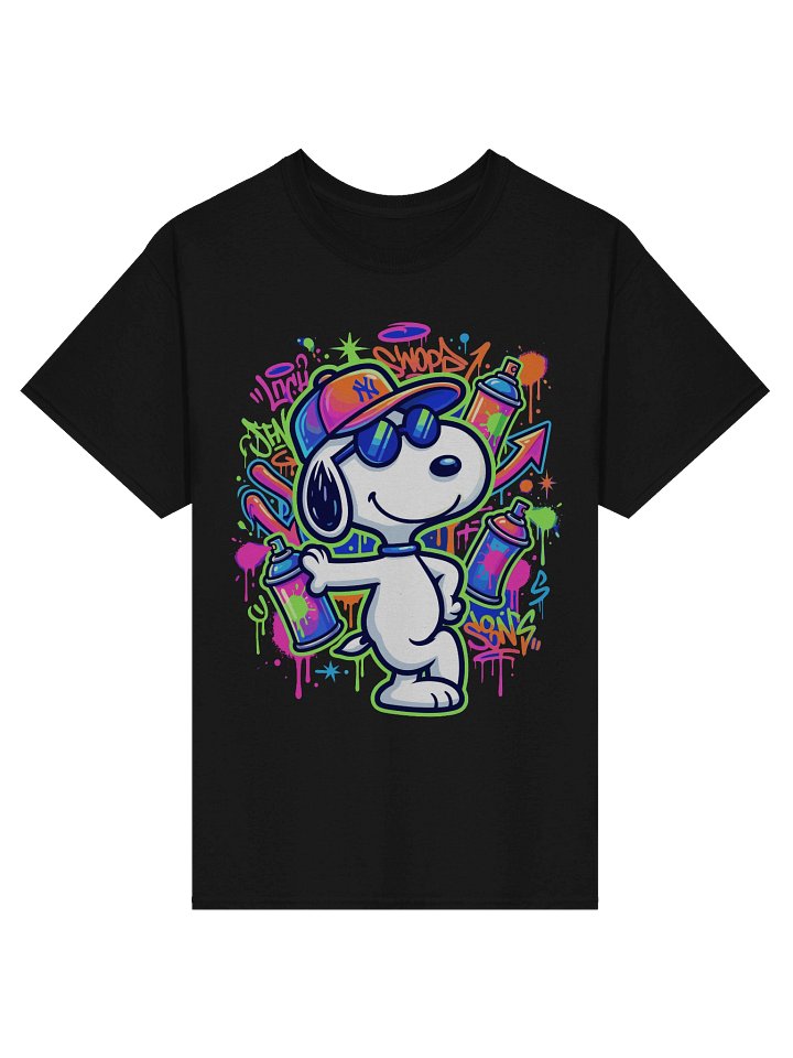 Snoopy graffiti t-shirt product image (4)
