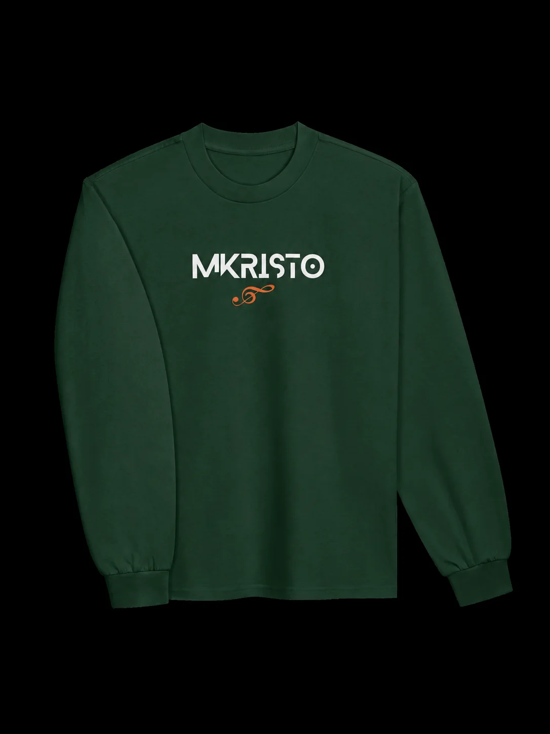 Mkristo Minimalist Music Logo Long Sleeve product image (12)