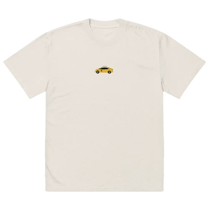 Vintage NYC Taxi Cab Oversized T-Shirt product image (2)