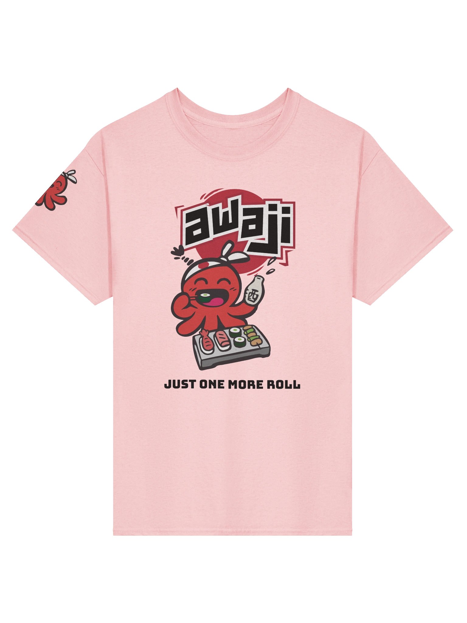 Awaji Just One More Roll Tee Light Pink product image (1)