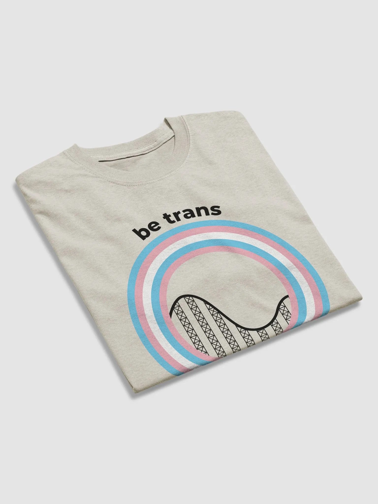 Be Trans, Ride Rollercoasters (light - 100% cotton) product image (9)