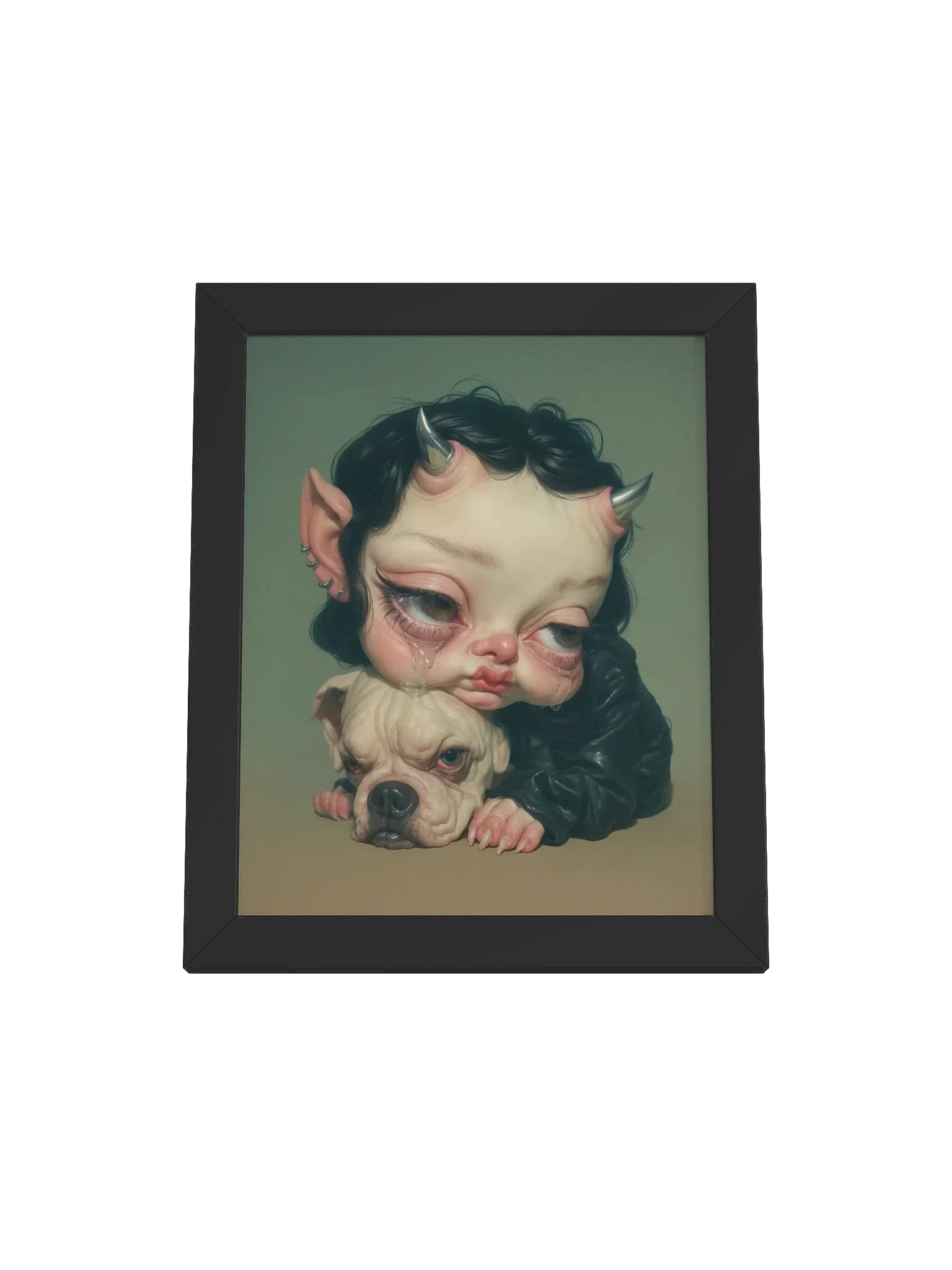 Guarded, Gently Framed Print product image (1)