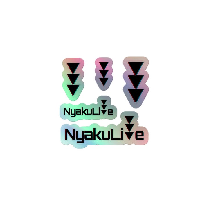 NyakuLive Name Logo AND Icon Stickers product image (1)